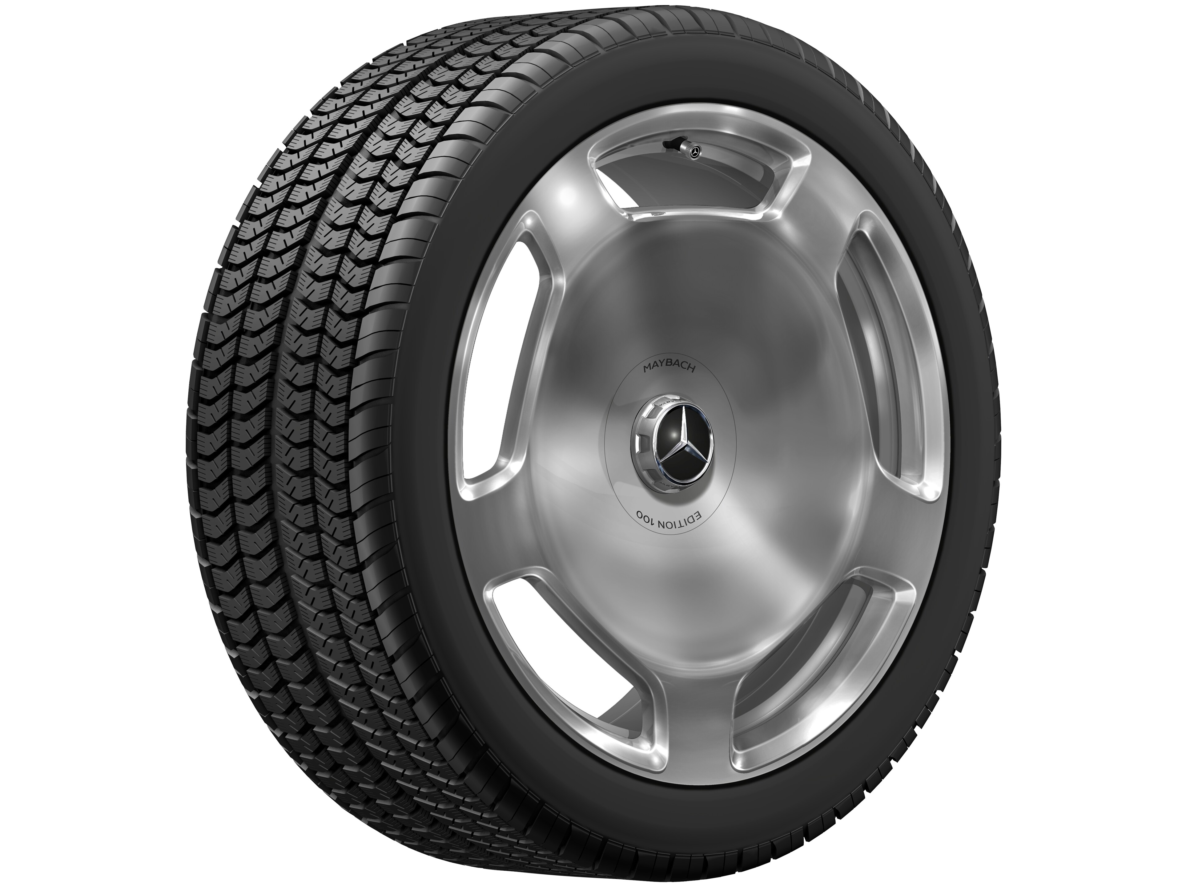 5-hole wheel, 50.8 cm (20-inch) - 10 J x 20 ET 48,1, dark platinum gloss, forged