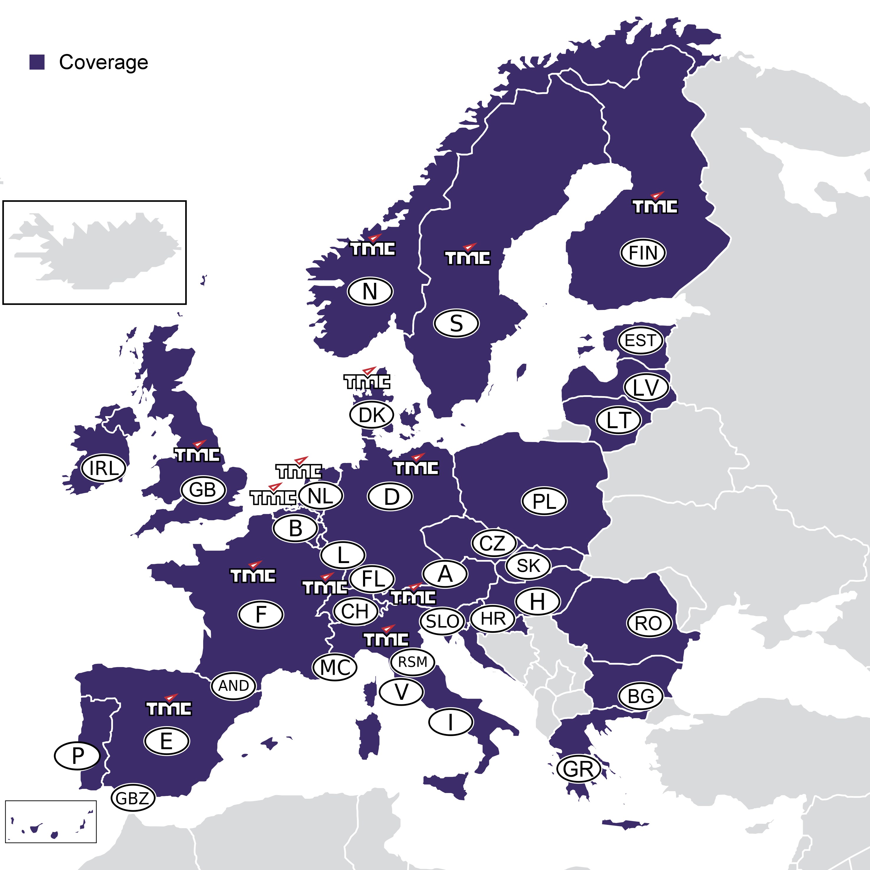 Navigations-Update, COMAND APS, Europa, Version 2015/2016 - violett, NTG4-204