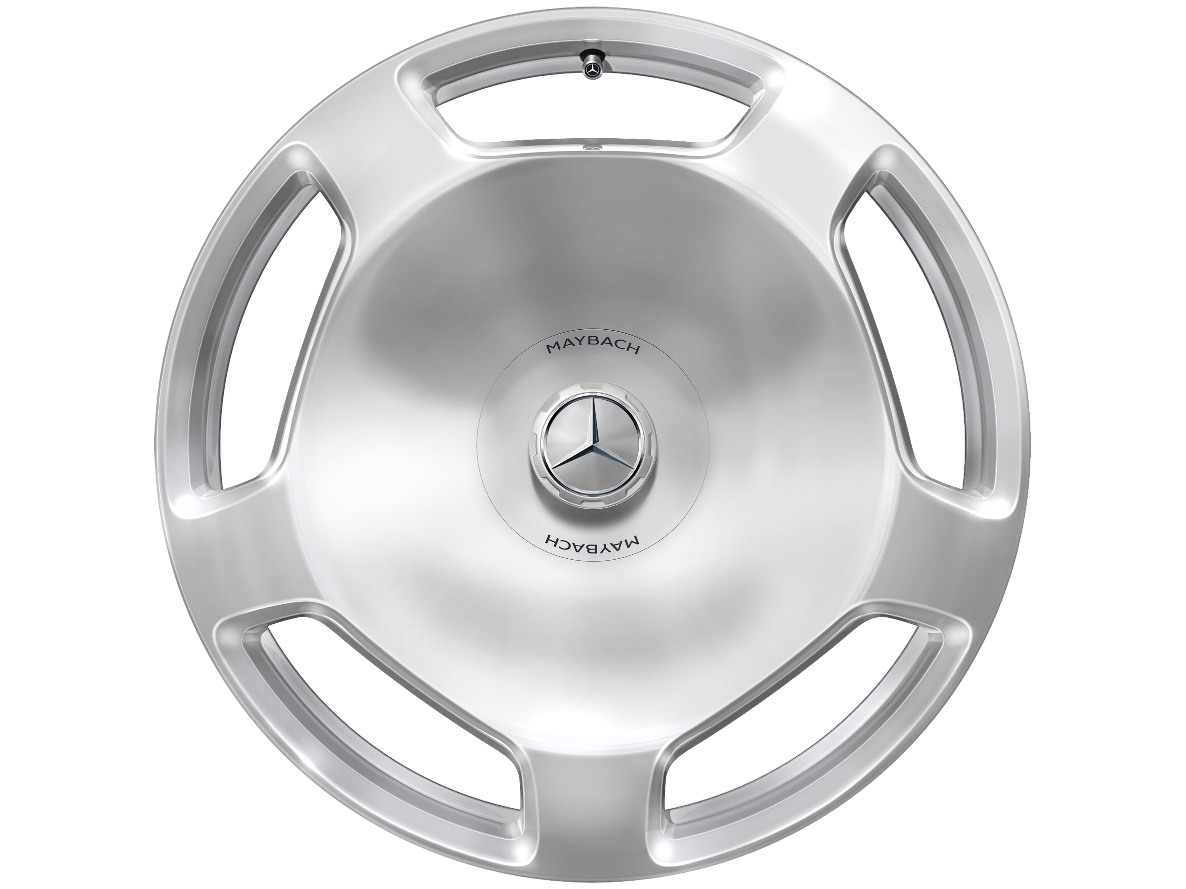 5-hole wheel, 50.8 cm (20-inch) - 10 J x 20 ET 48,1, silver-coloured, polished