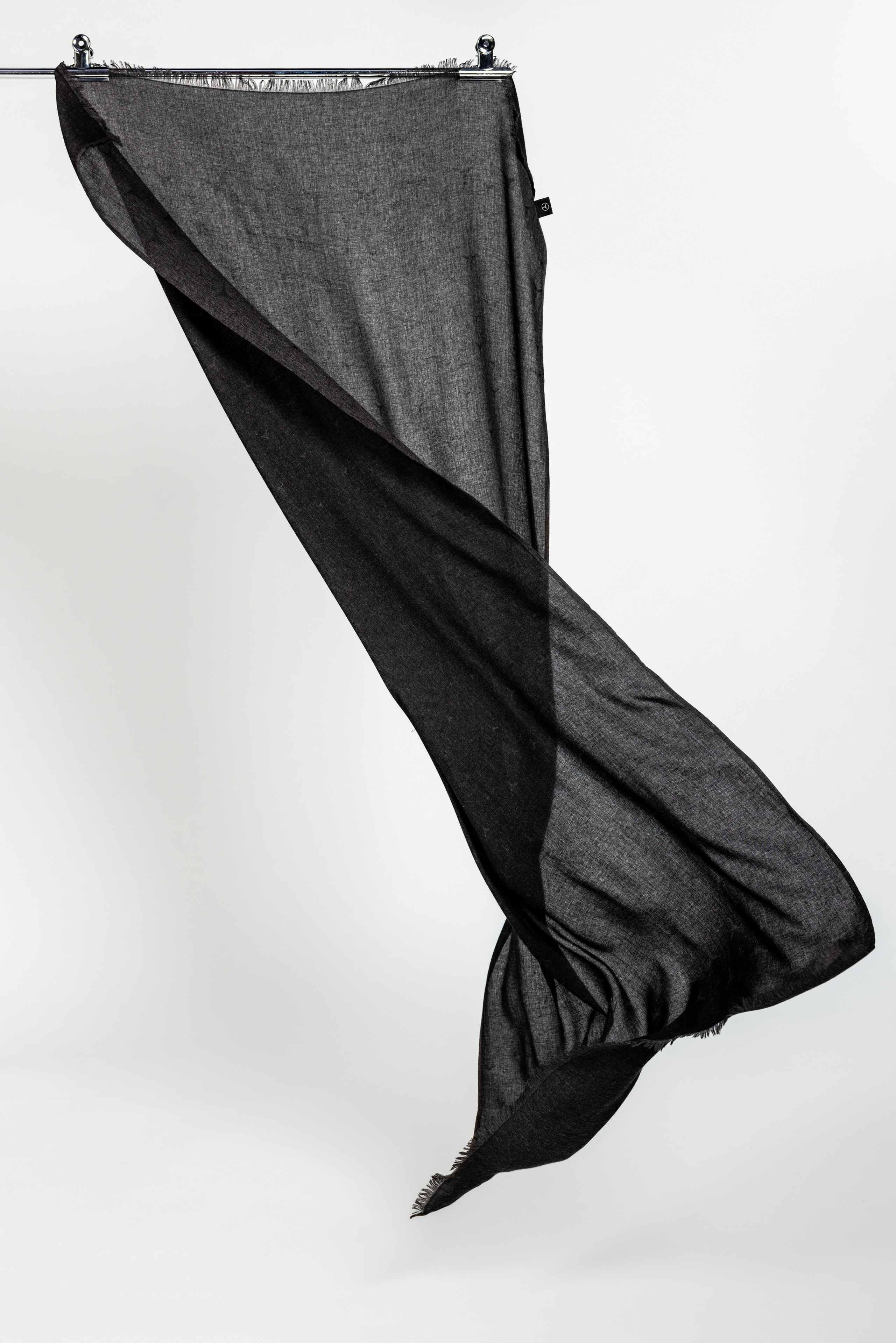 Tuch - dunkelgrau / schwarz, one size