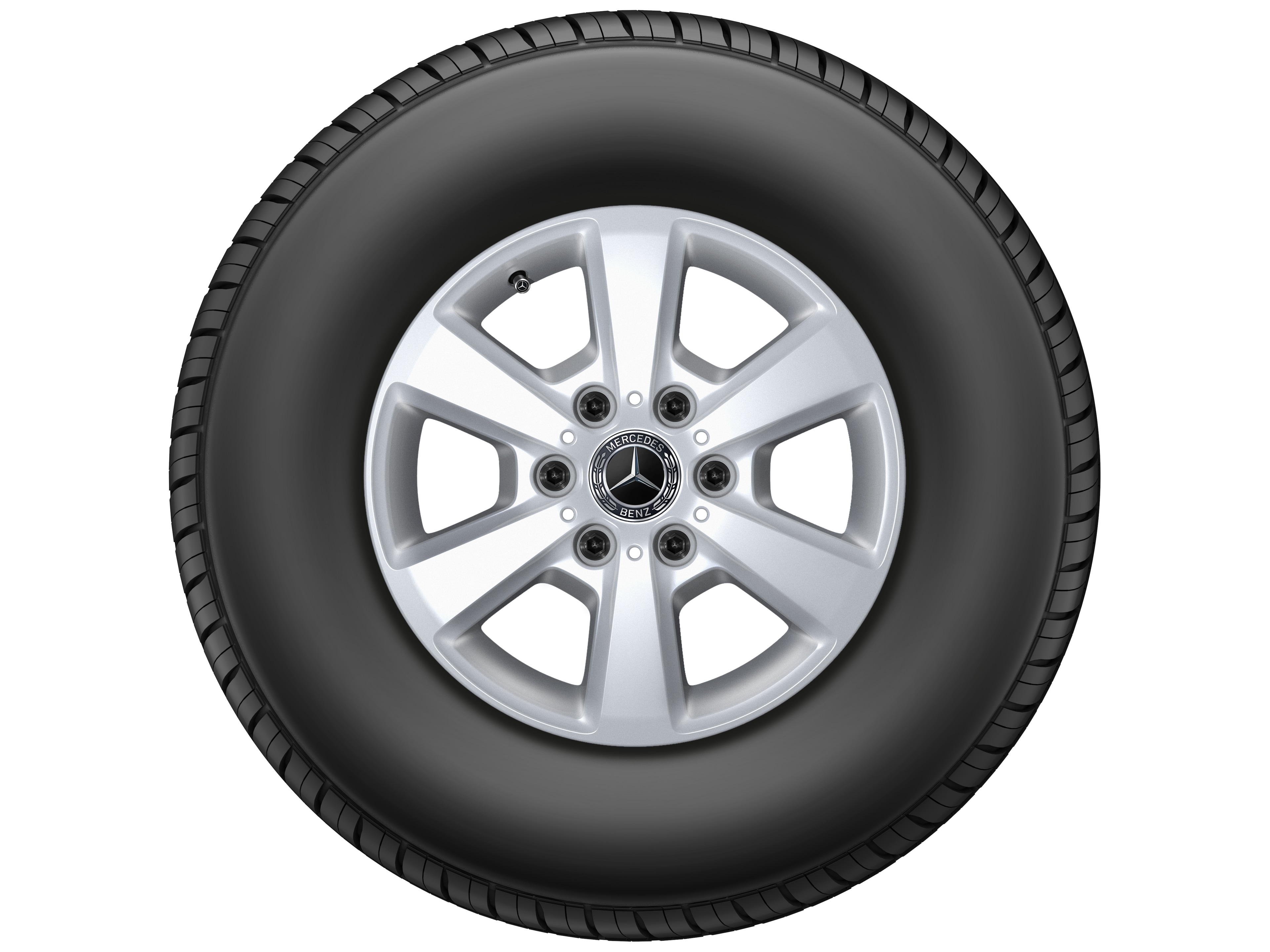 6-Speichen-Rad - 225/75 R16  121/120(122)R, 6,5 J x 16 ET 54
