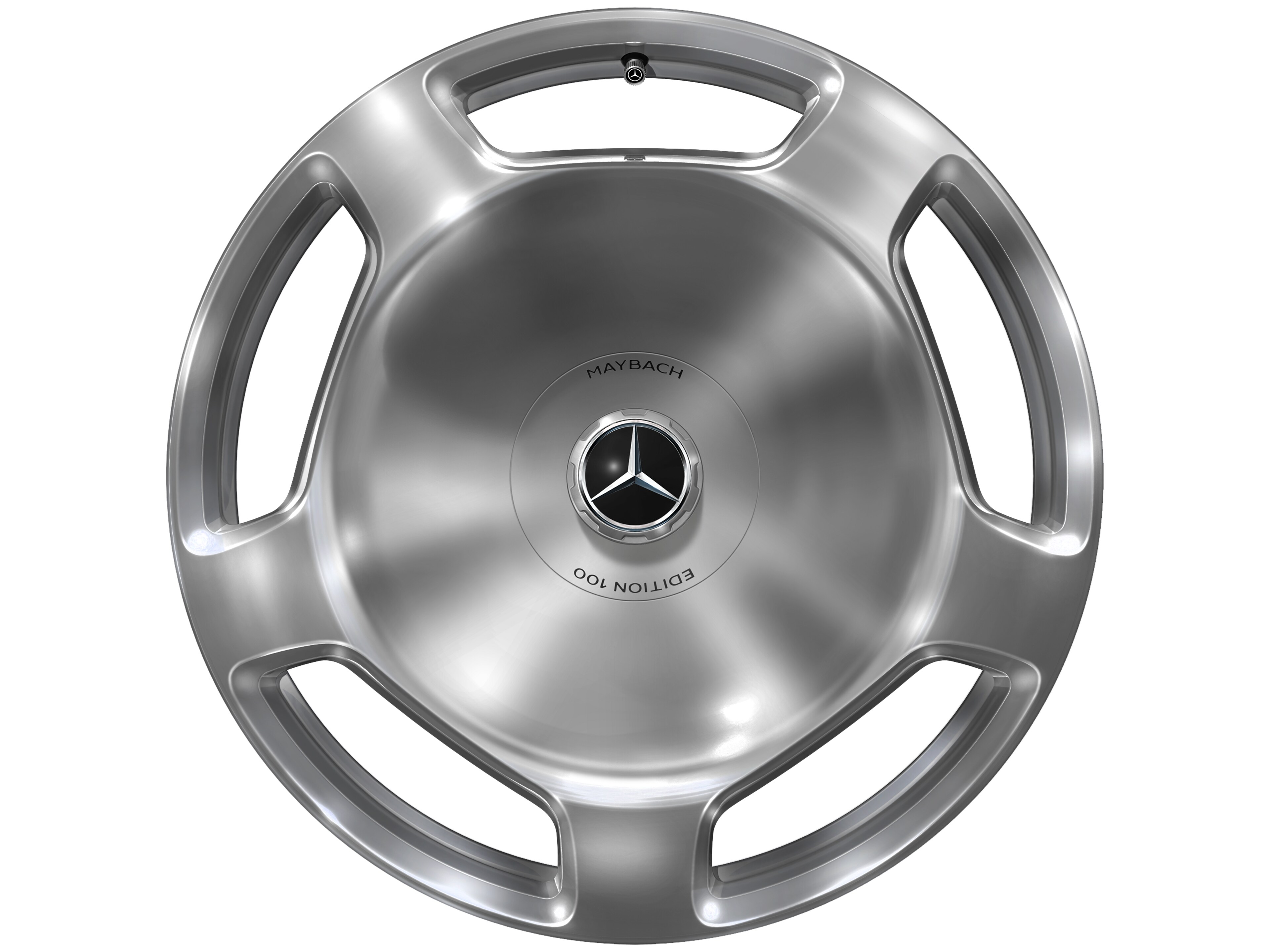 5-hole wheel, 50.8 cm (20-inch) - 9 J x 20 ET 34, dark platinum gloss, forged