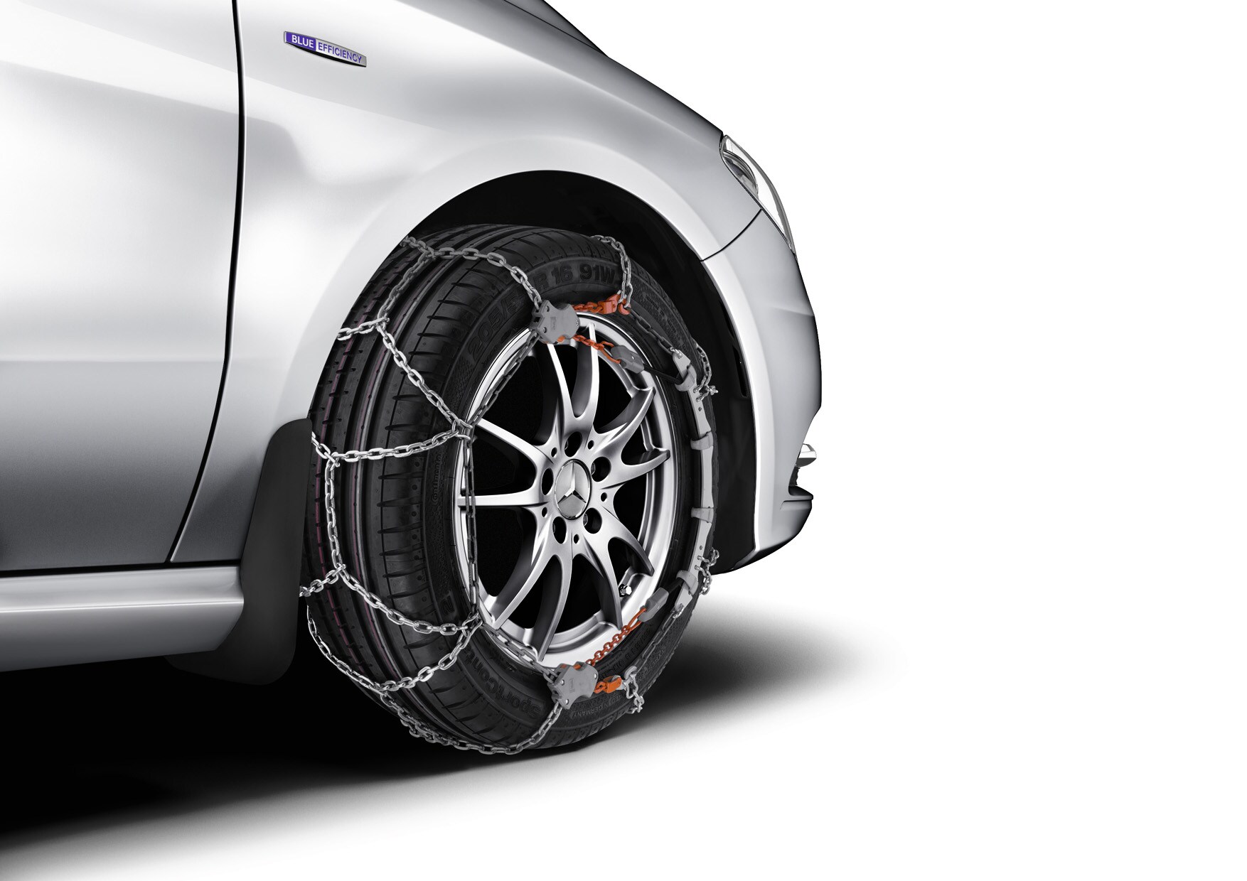 Mud flaps, Set, front - black