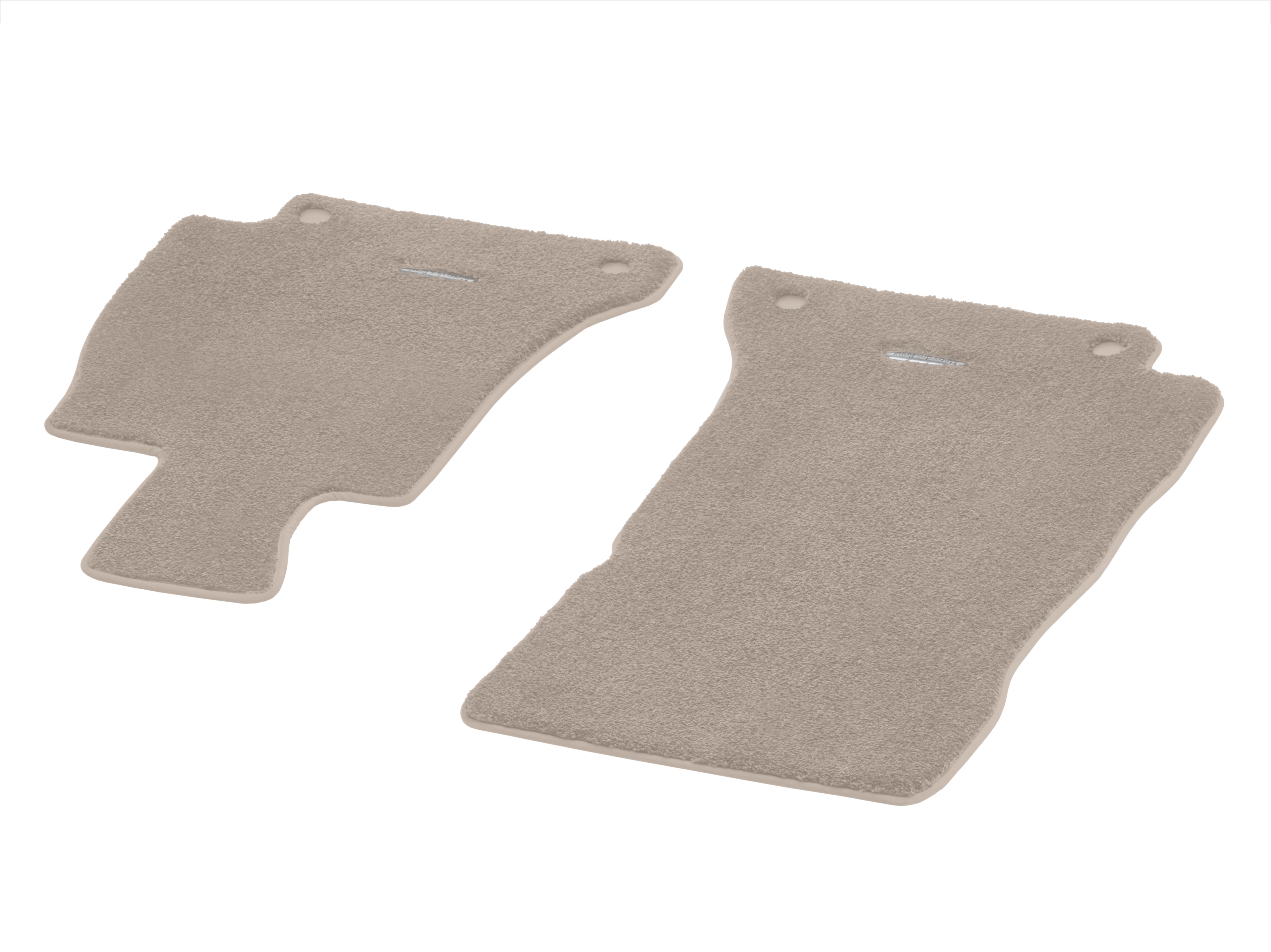 Veloursmatten EXCLUSIV, Fahrer-/Beifahrermatte, 2-teilig - RL, macchiatobeige