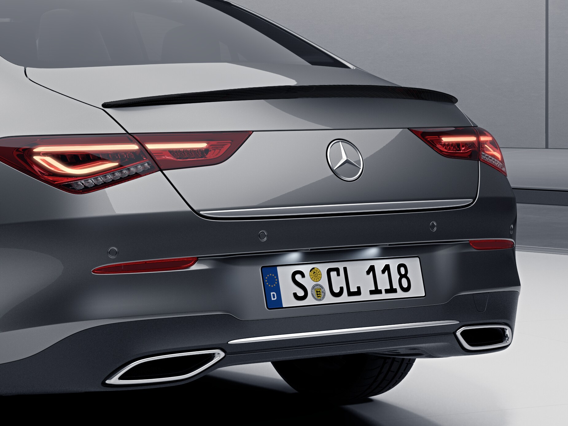 Rear spoiler