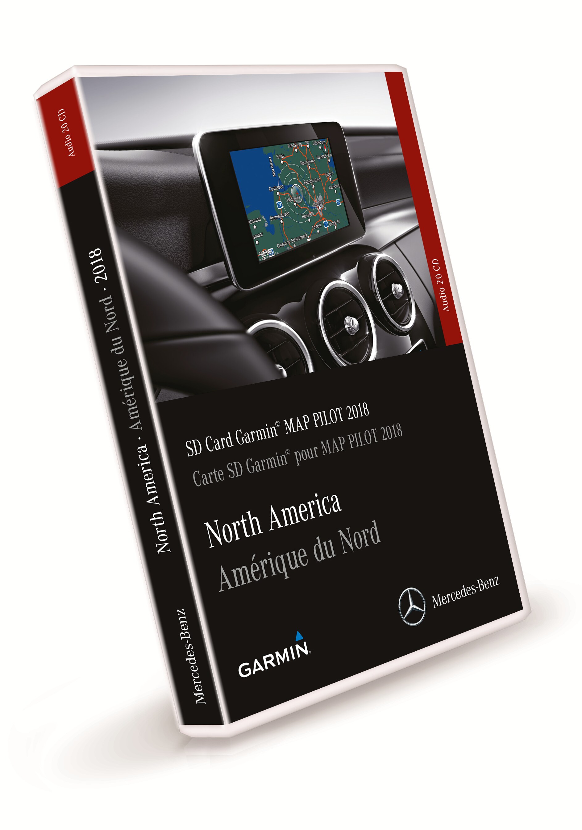 Garmin® MAP PILOT, Navigationsmodul USA, für Nachrüstung Code 357 (EG9), bei vorhandener Vorrüstung Code 522