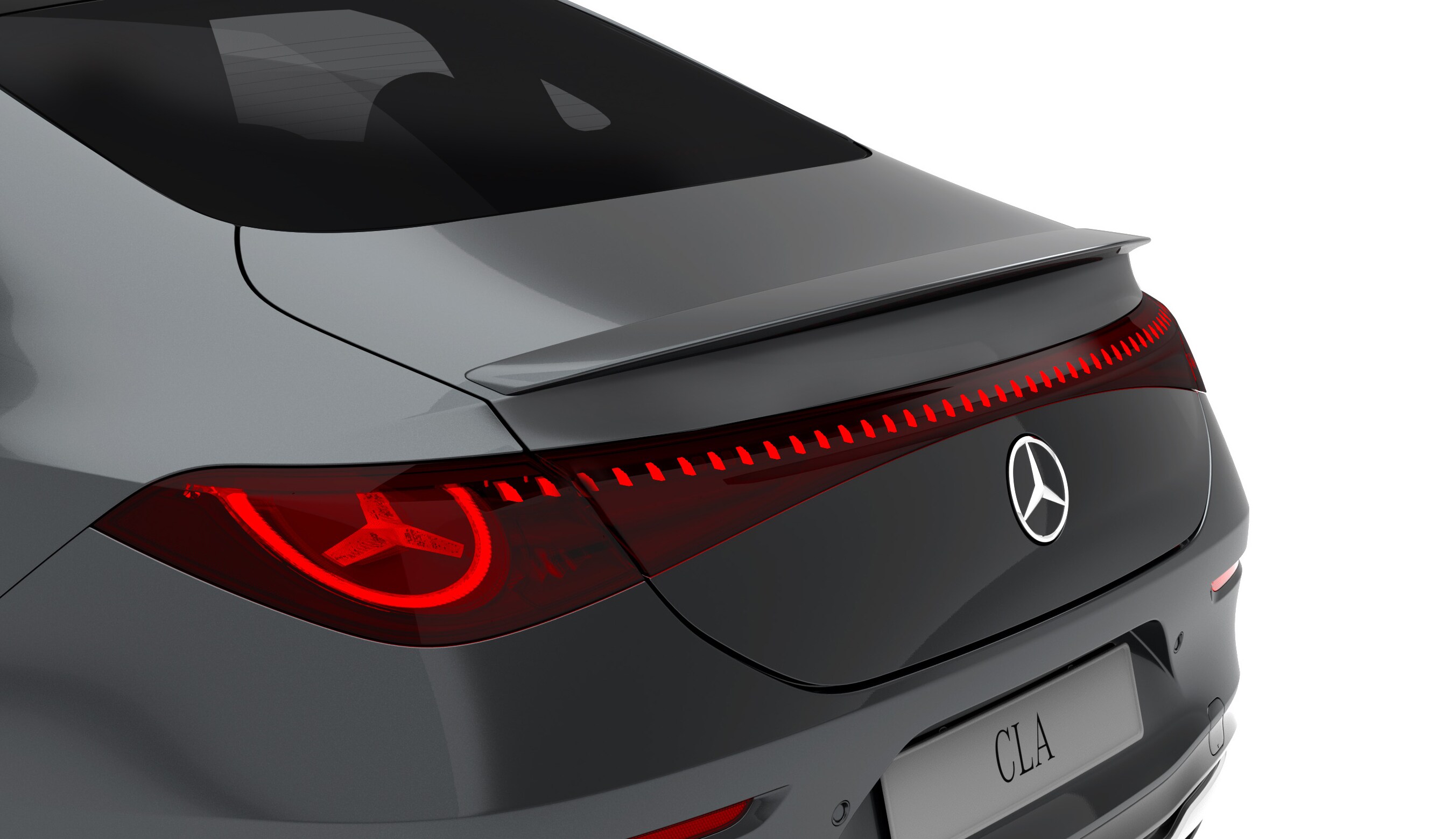 Rear spoiler - Polyurethane, primed
