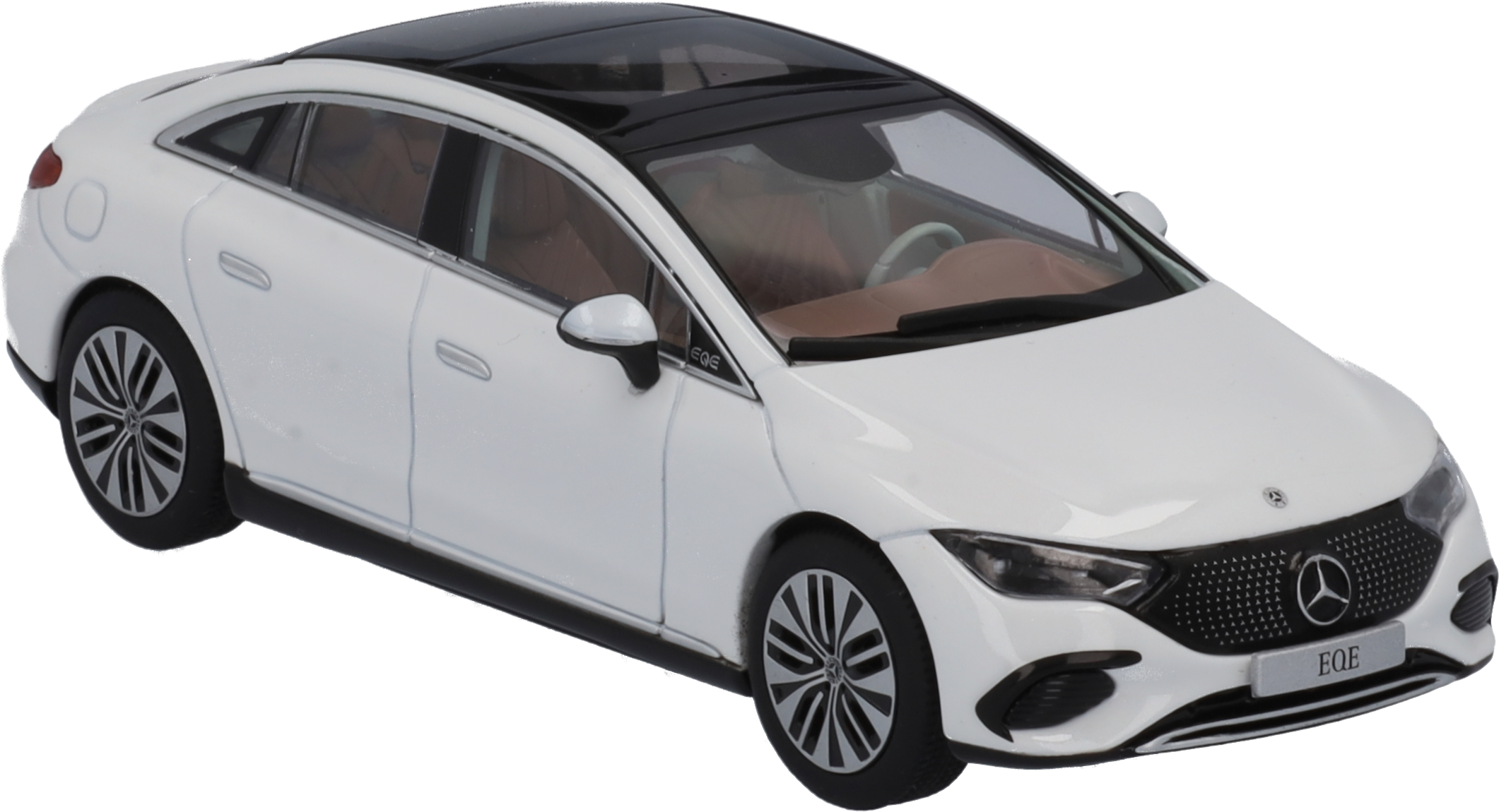 EQE, Saloon, Electric Art Line, V295 - MANUFAKTUR opalite white bright, Herpa, 1:43