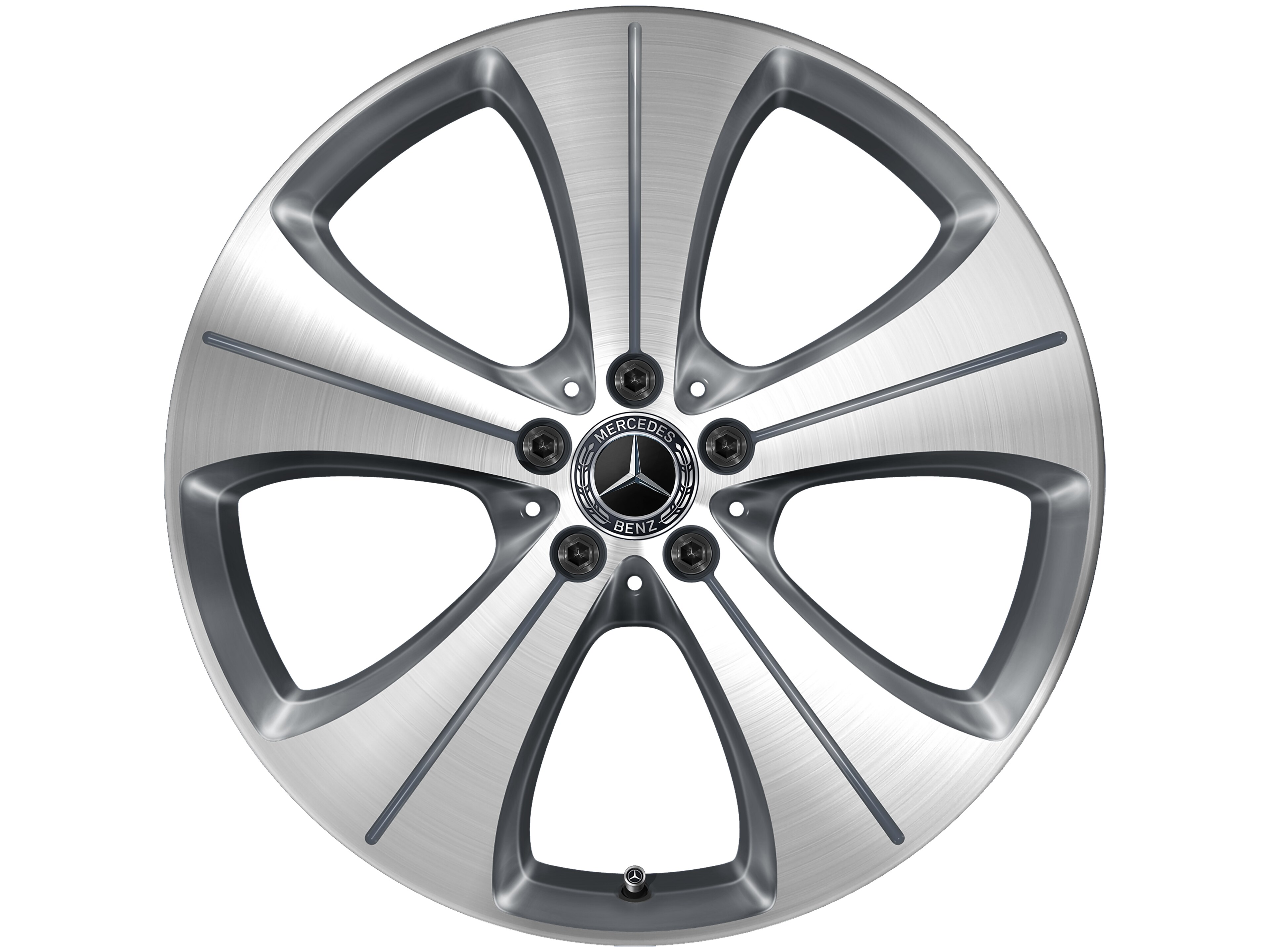 5-hole wheel, 50.8 cm (20-inch) - 8 J x 20 ET 48, tremolite metallic, high-sheen