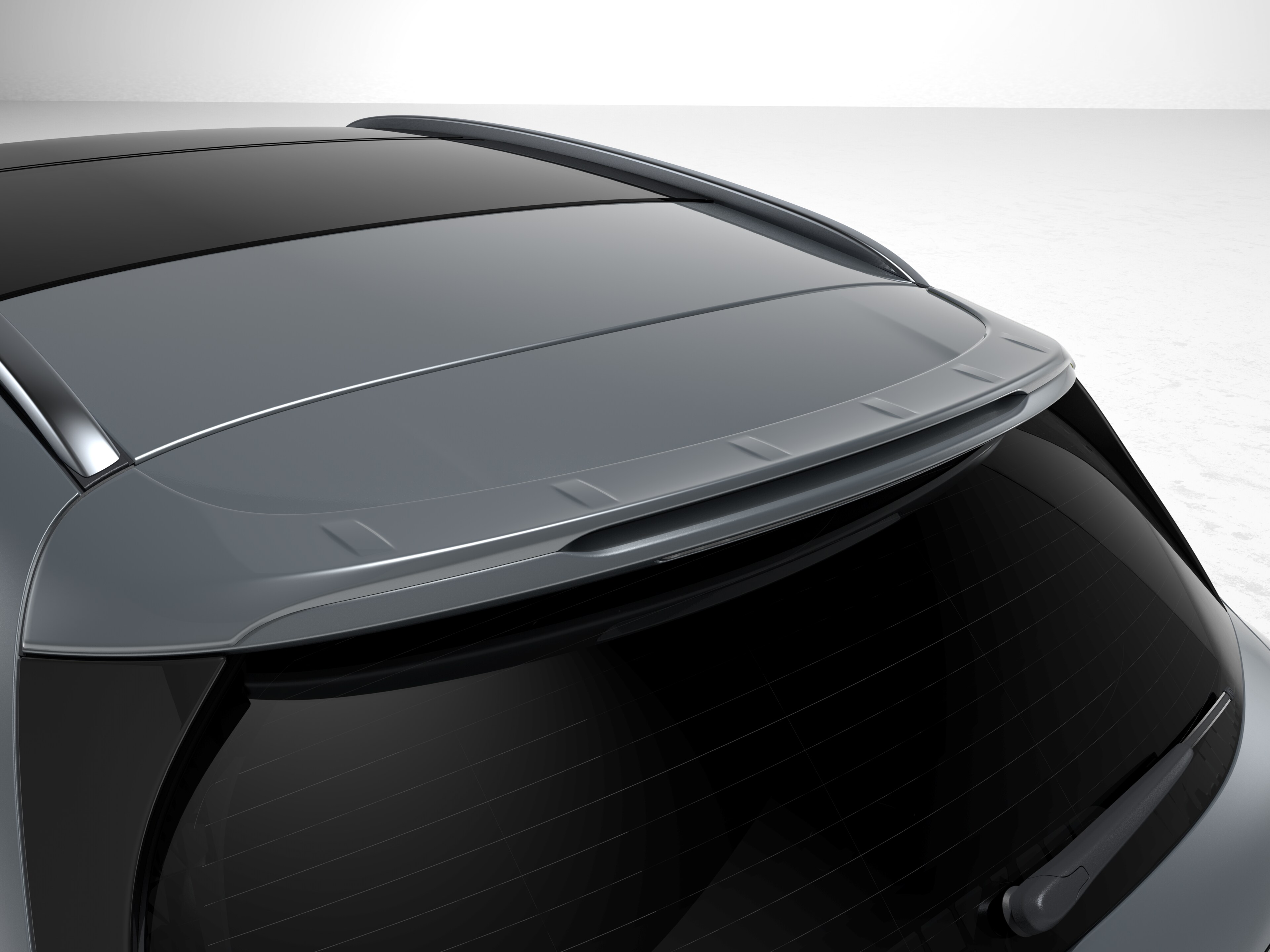 Roof spoiler - Polyurethane, primed
