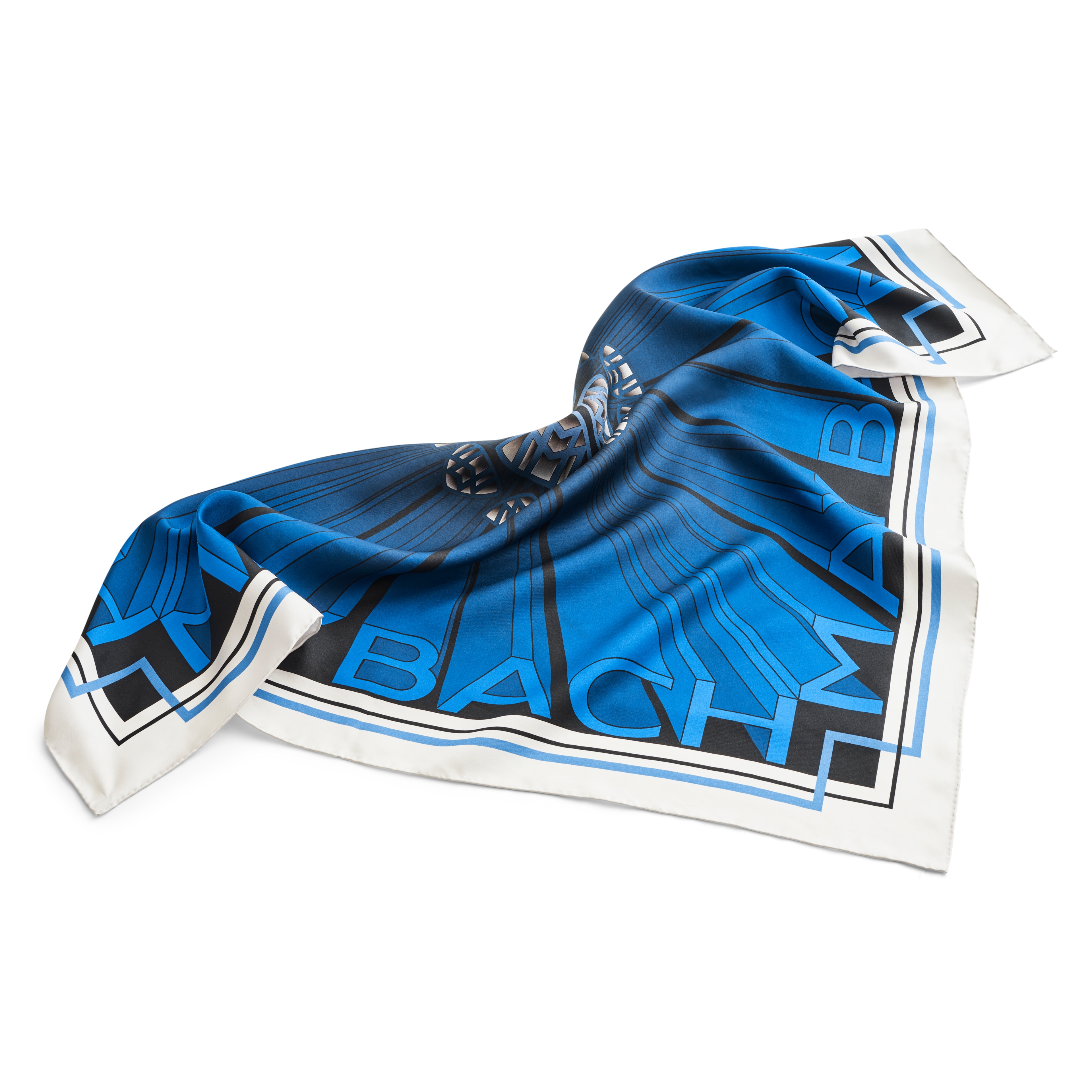 Women's shawl, Mercedes-Maybach - blue