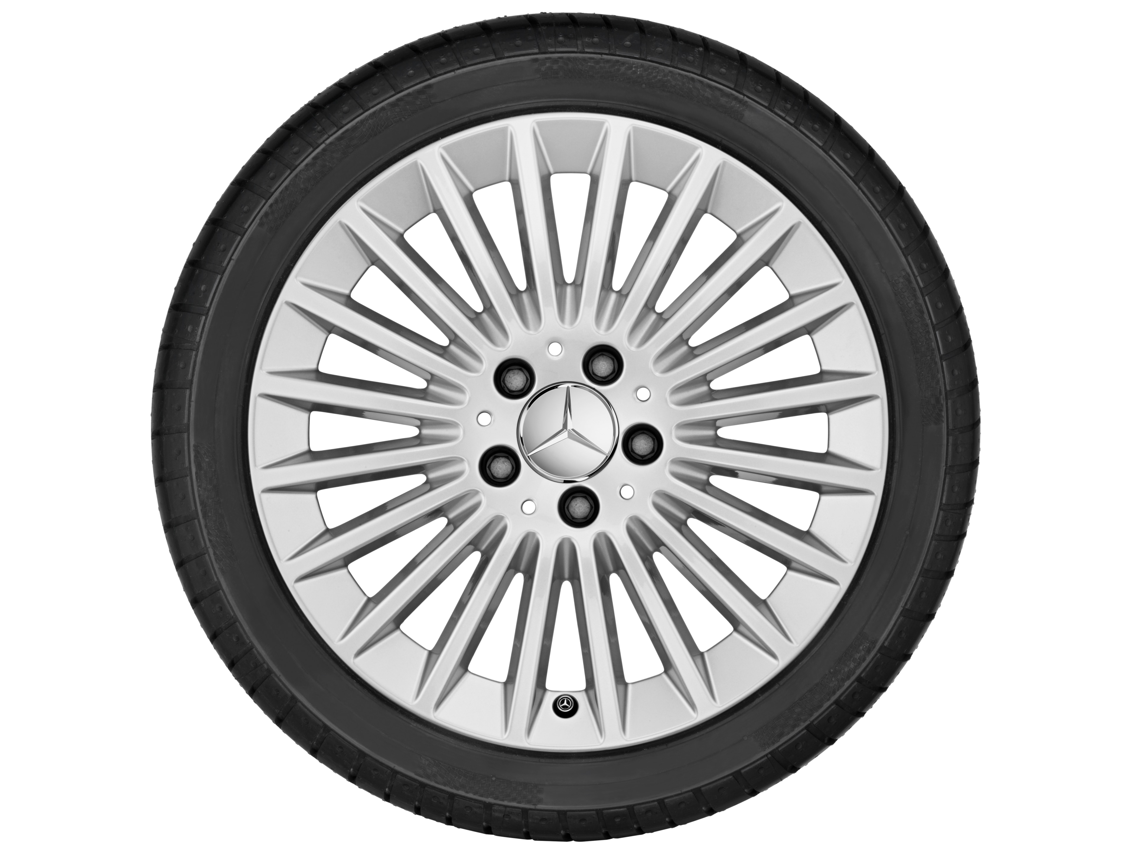 Vielspeichen-Rad - 225/50 R17  94W, 7 J x 17 ET 48,5