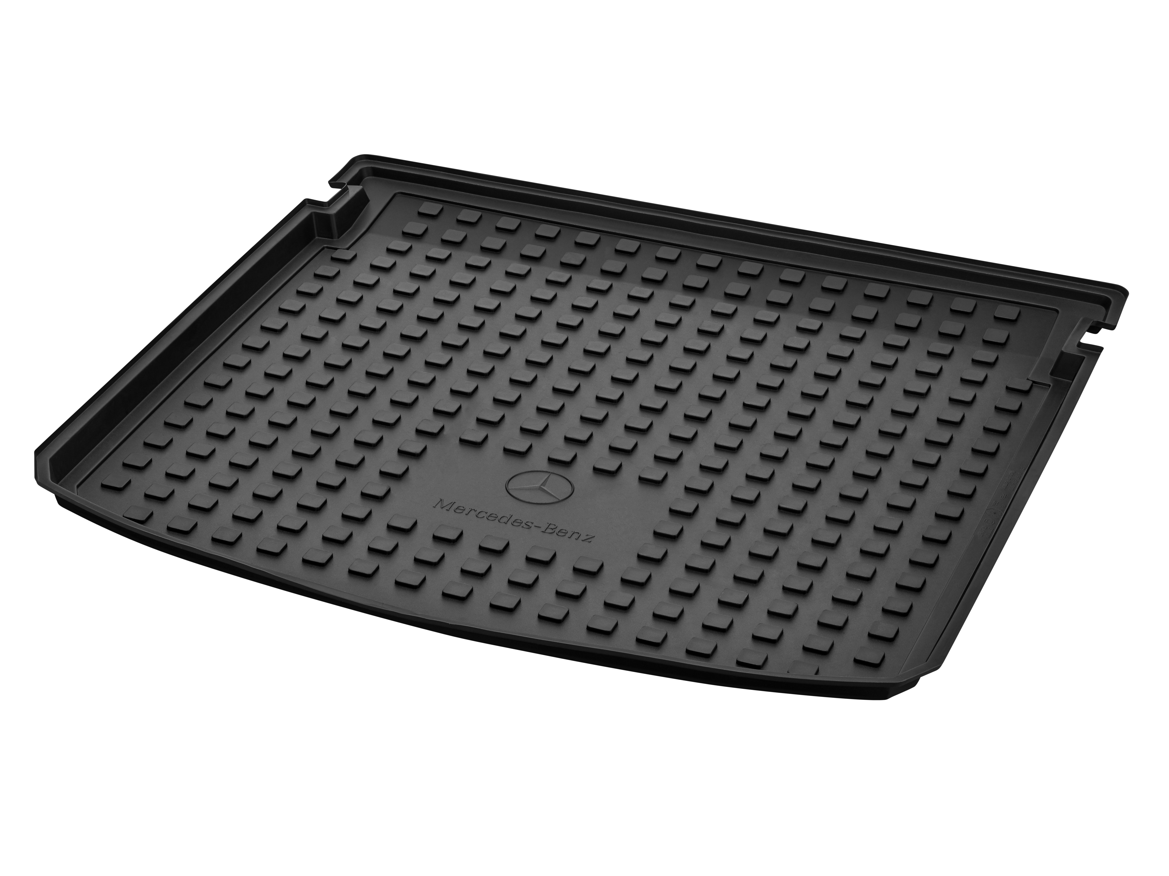 Boot tub, flat - black, Polypropylene