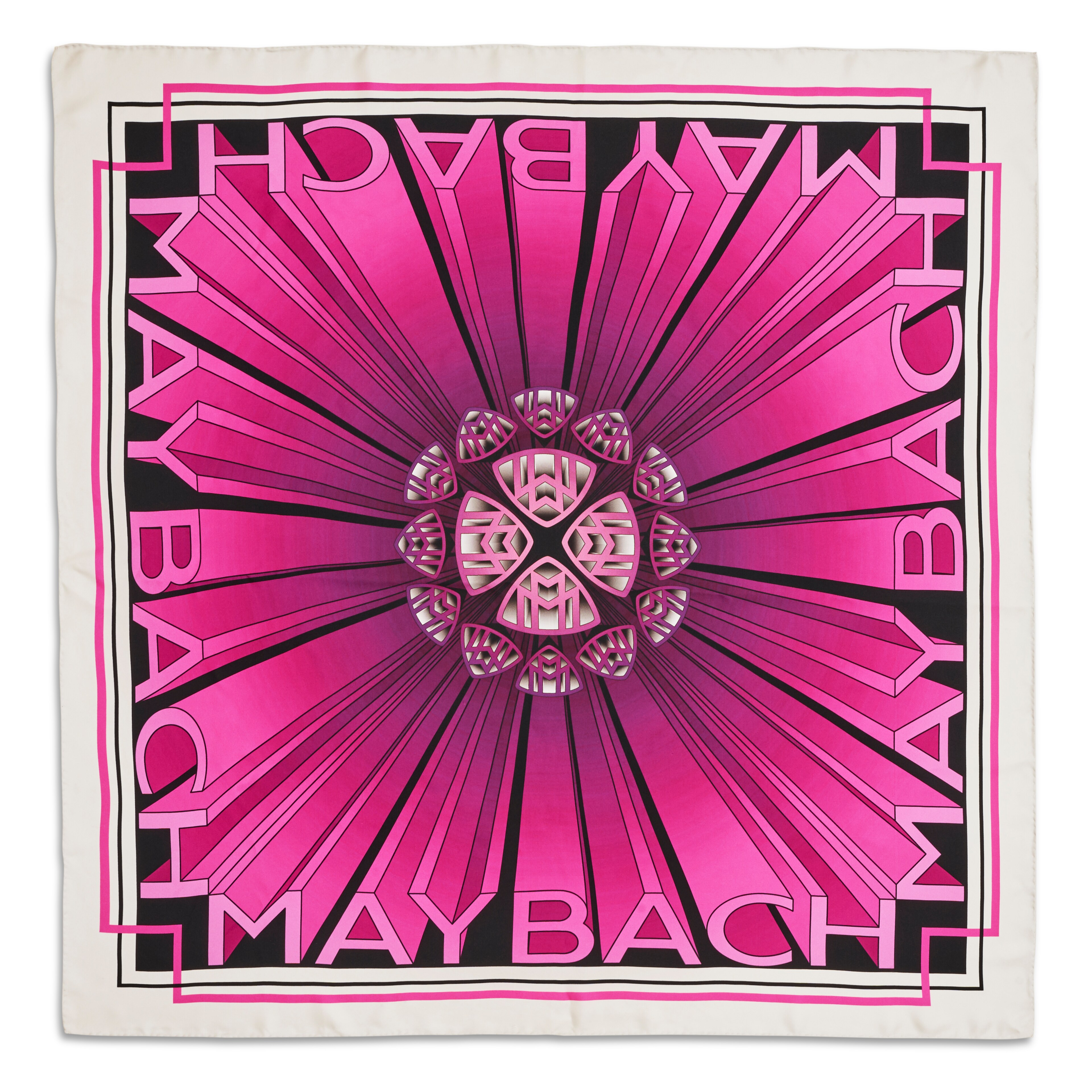 Women's shawl, Mercedes-Maybach - pink
