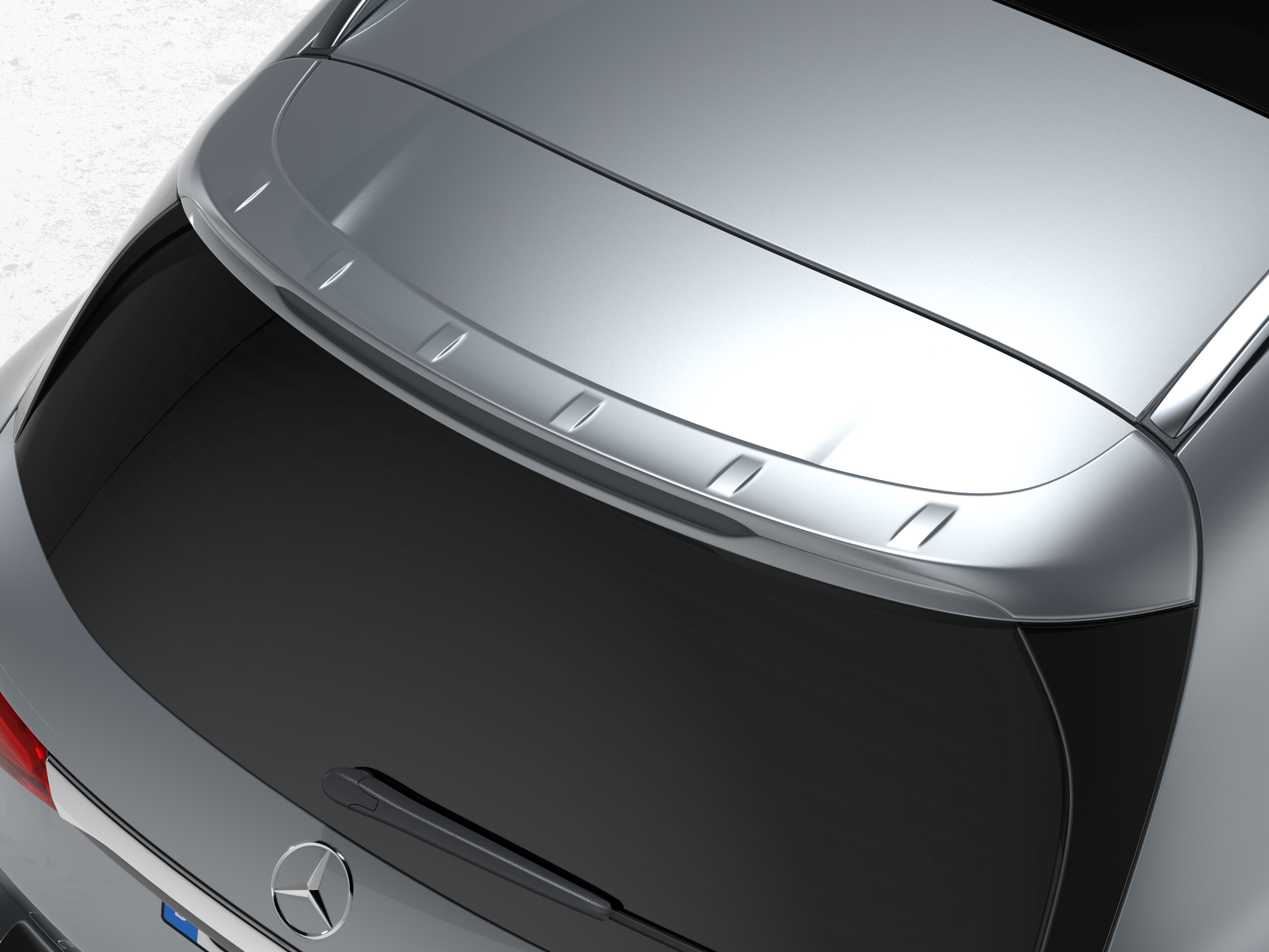 Roof spoiler - Polyurethane, primed
