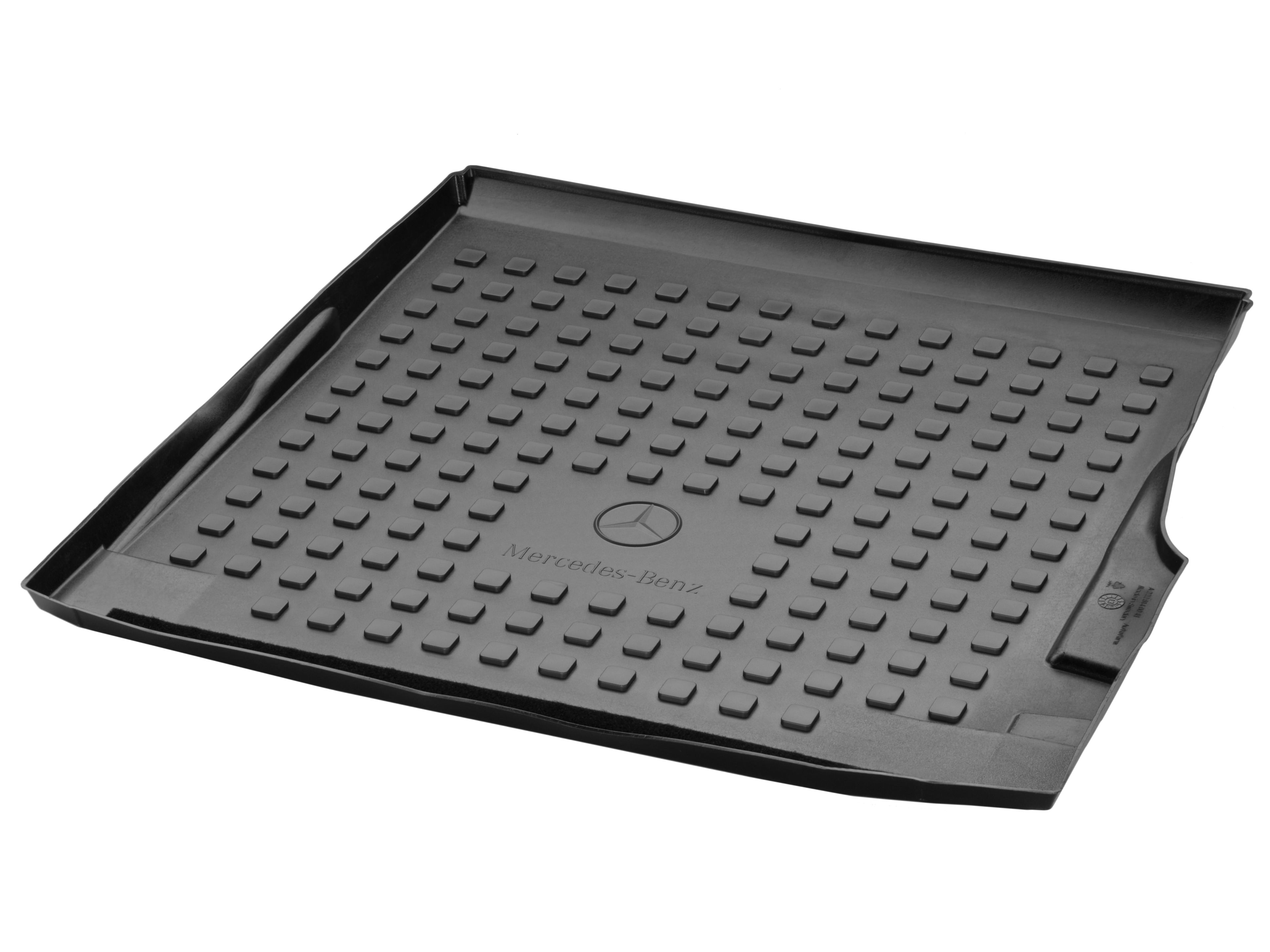 Boot tub, flat - black, Polypropylene