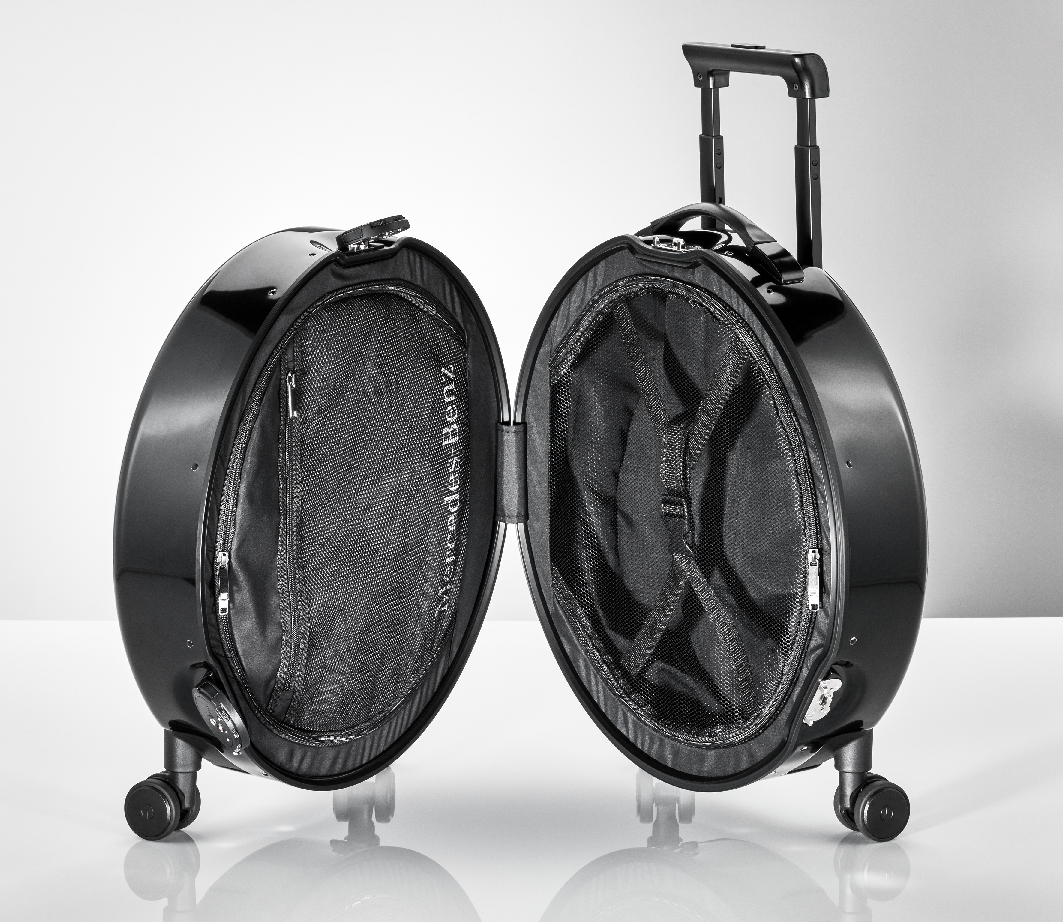 Koffer, G-Klasse - schwarz, Polycarbonat / Polyester, 45 l