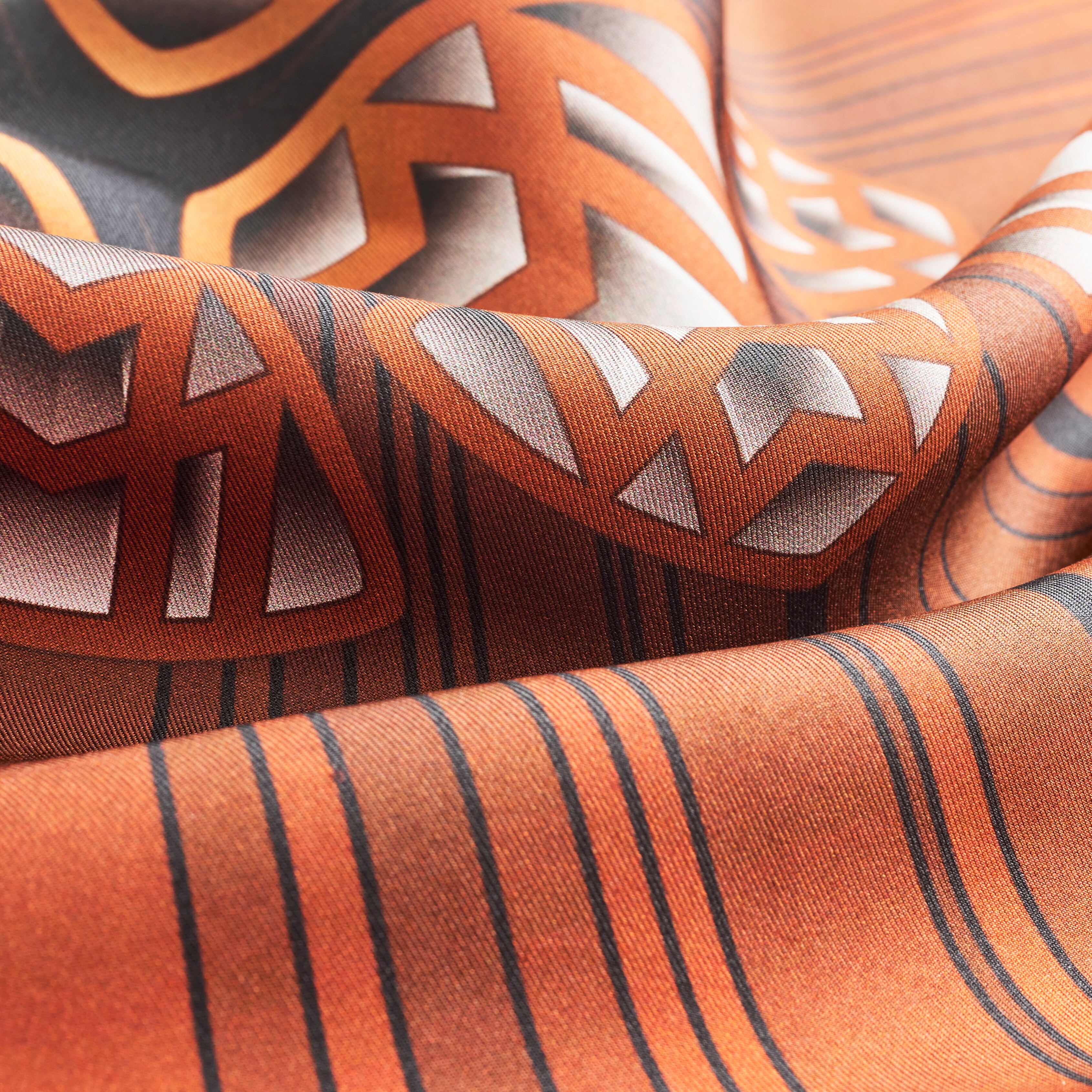 Women's shawl, Mercedes-Maybach - orange