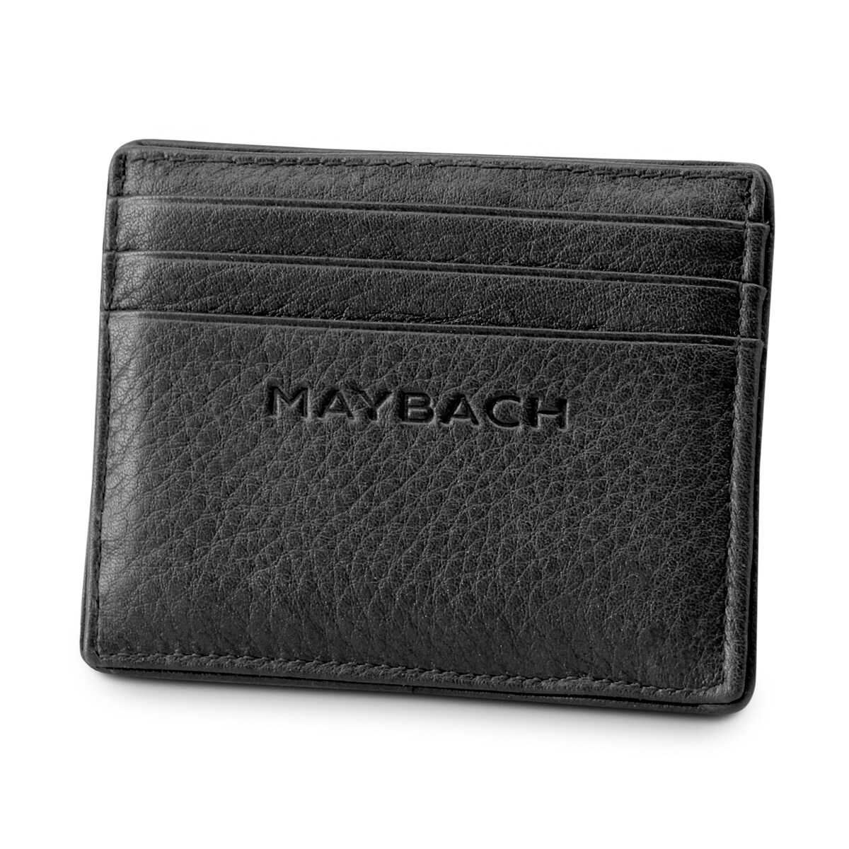 Kreditkartenetui, Mercedes-Maybach - schwarz, Leder