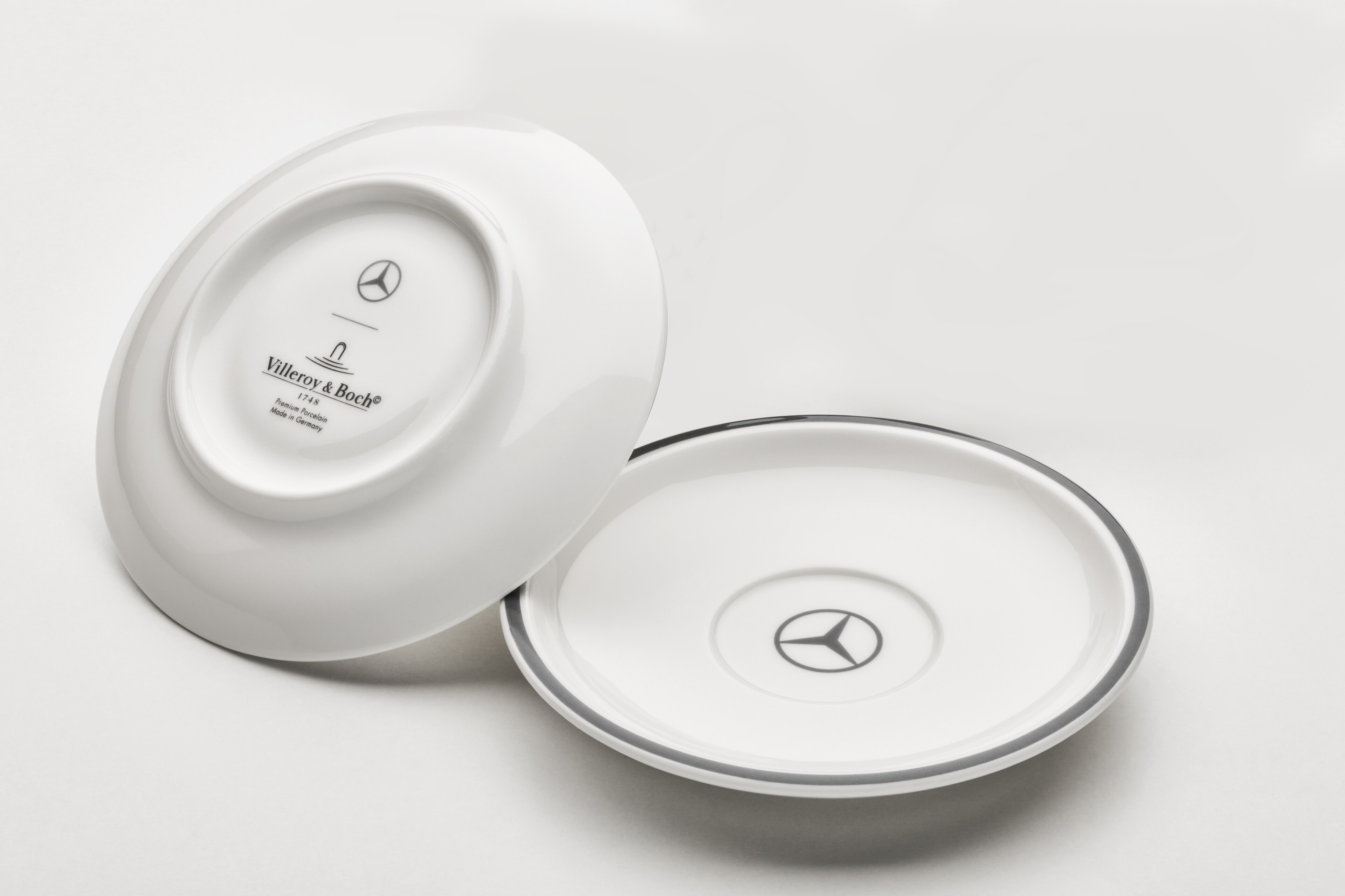Espresso cups, Set of 2 - white, Porcelain, 90 ml, null