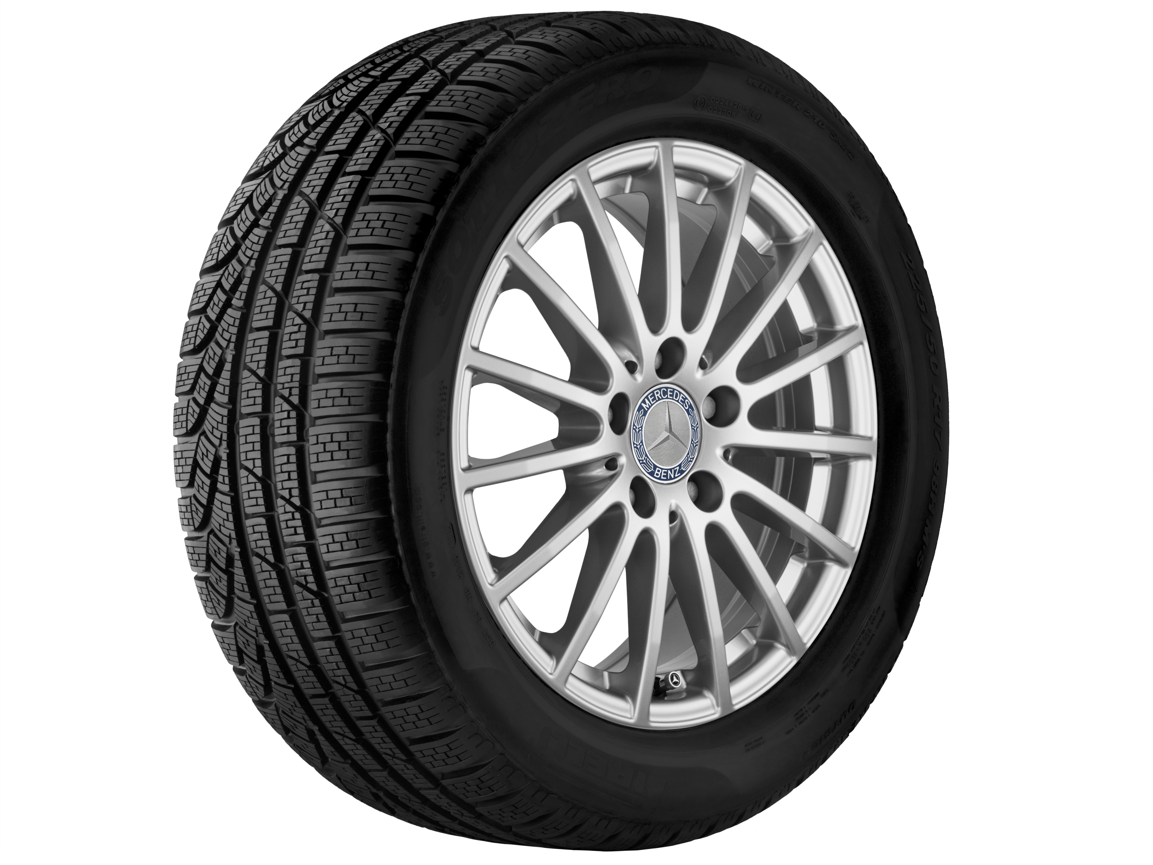 Vielspeichen-Rad - 205/65 R16 XL 99R, 7 J x 16 ET 32