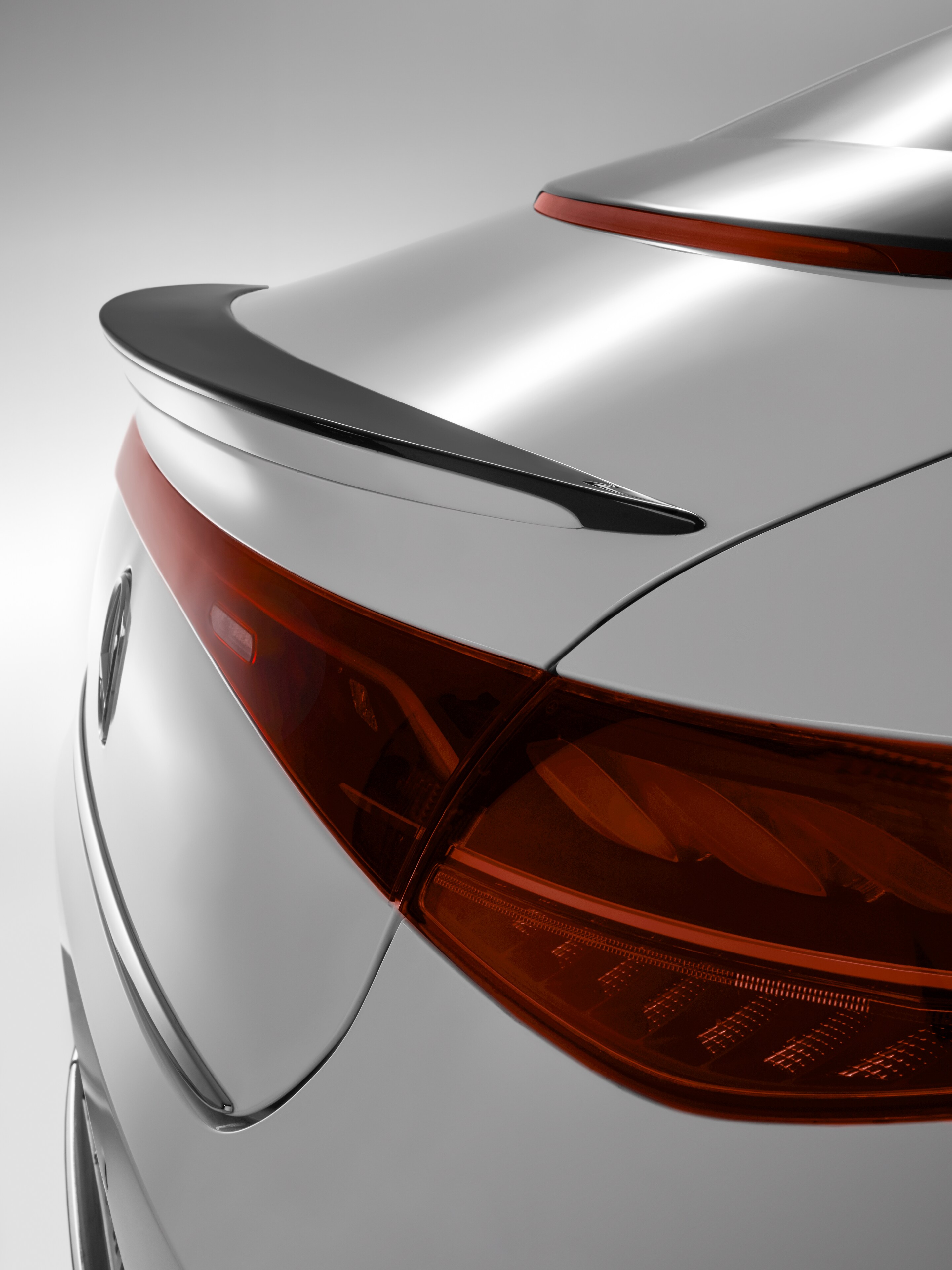 Rear spoiler - Polyurethane, primed