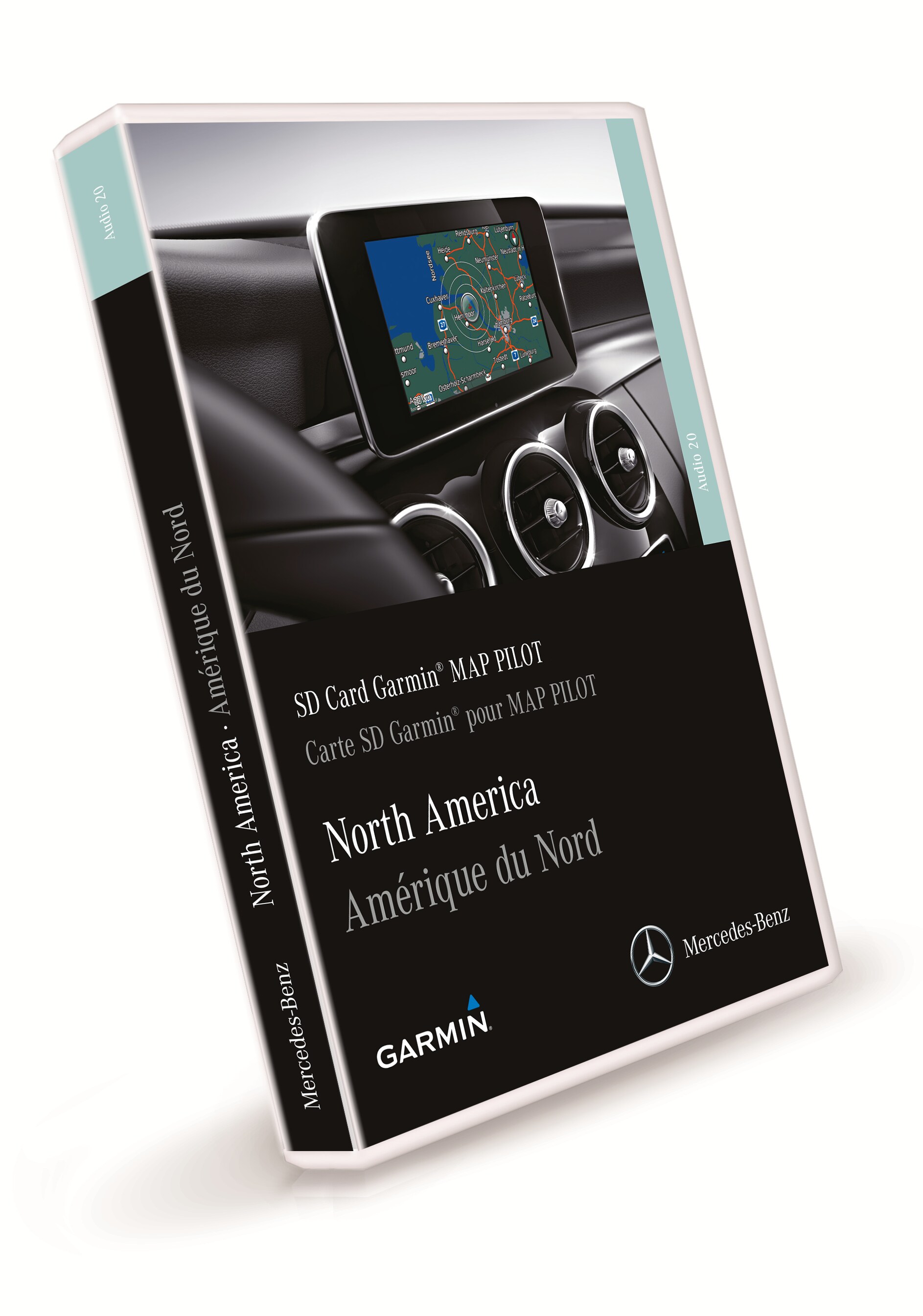 Garmin® MAP PILOT, Navigationsmodul SD-Karte Nordamerika, für Nachrüstung Code 357 (EG9), bei vorhandener Vorrüstung Code 355(EV5)