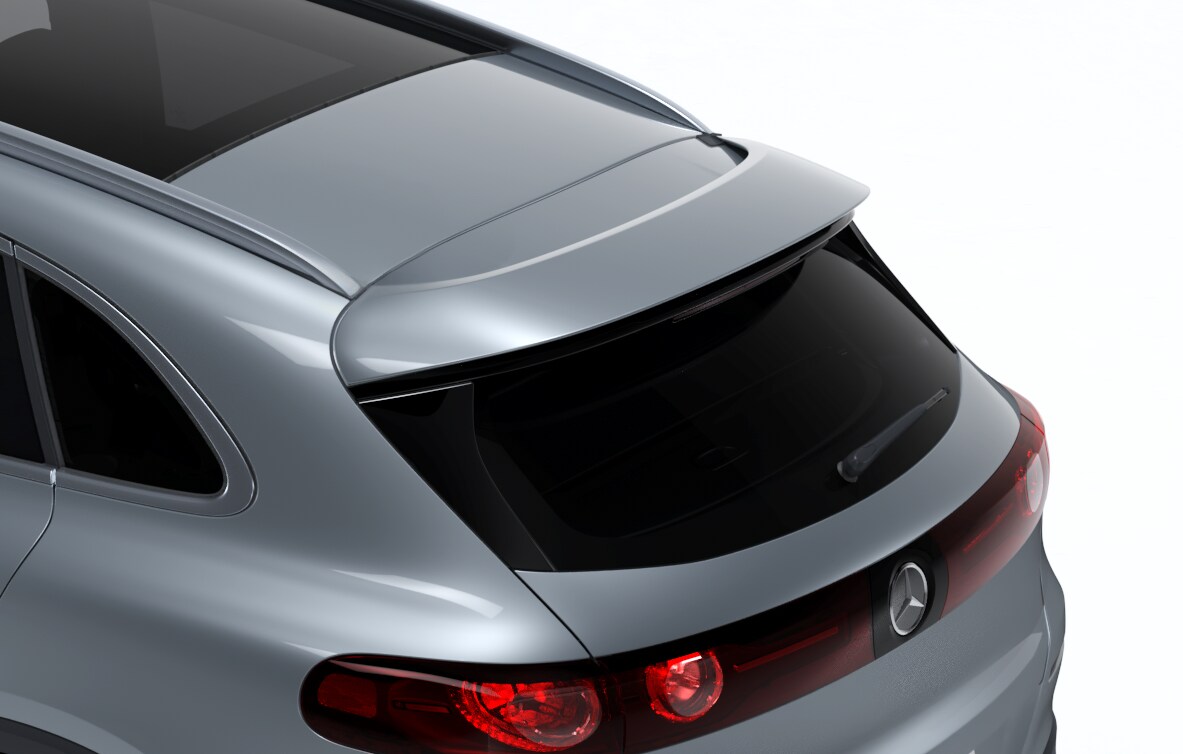 Roof spoiler - Plastic, primed