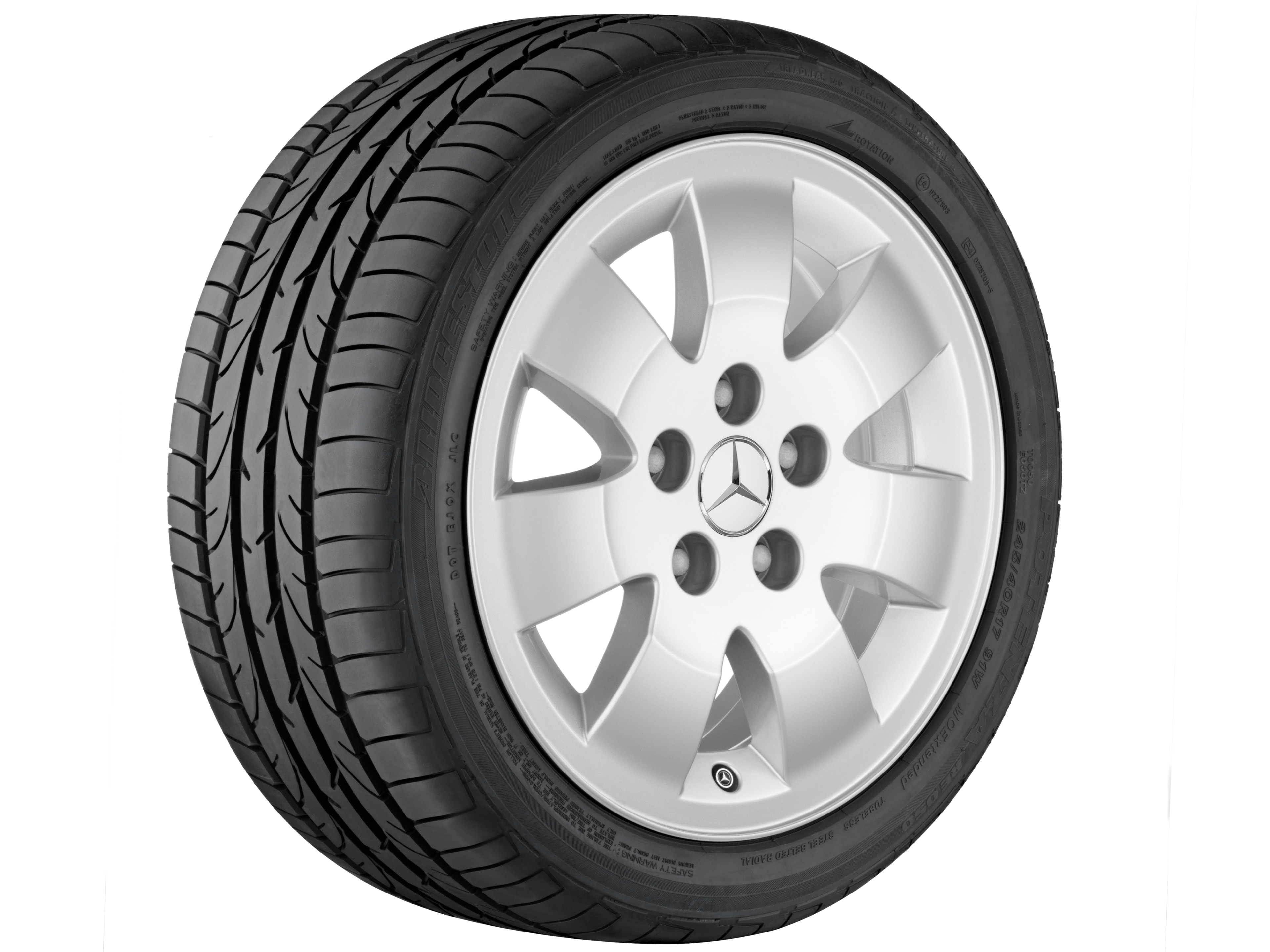 7-Speichen-Rad - 195/65 R15 XL 95T, 6,5 J x 15 ET 44