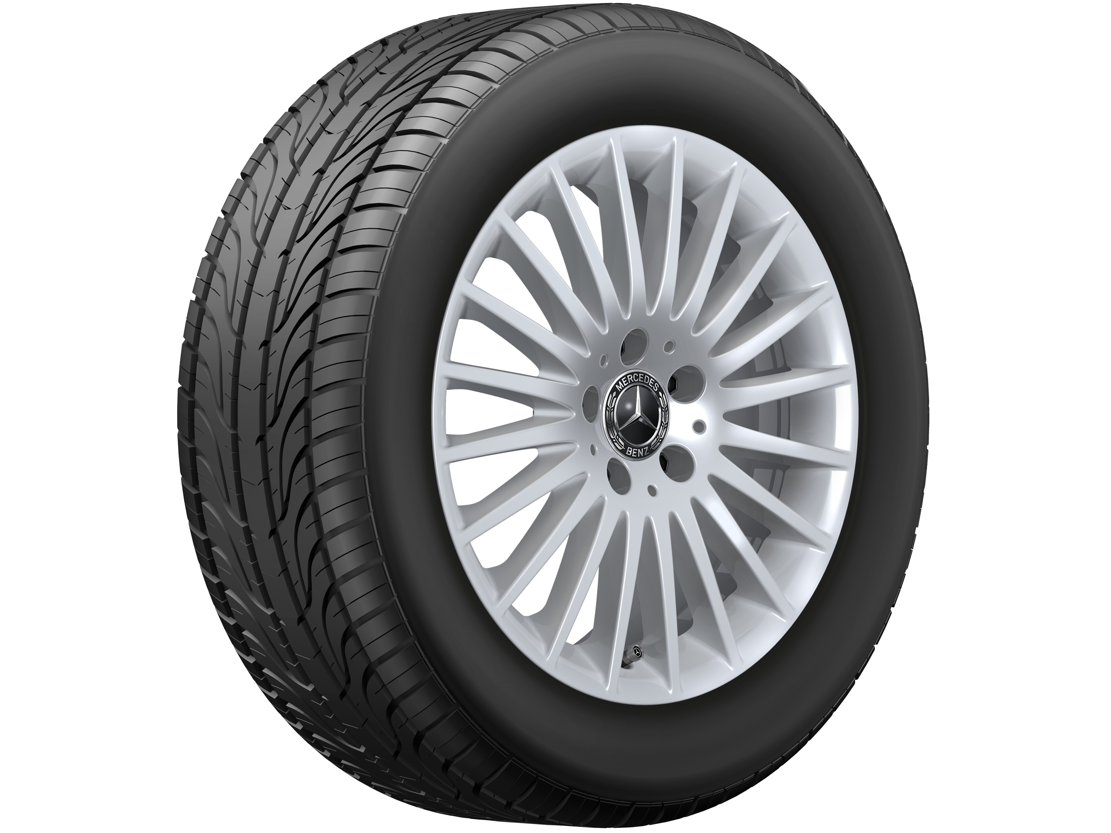 Vielspeichen-Rad - 225/55 R17  109/107(104)H, 7 J x 17 ET 51