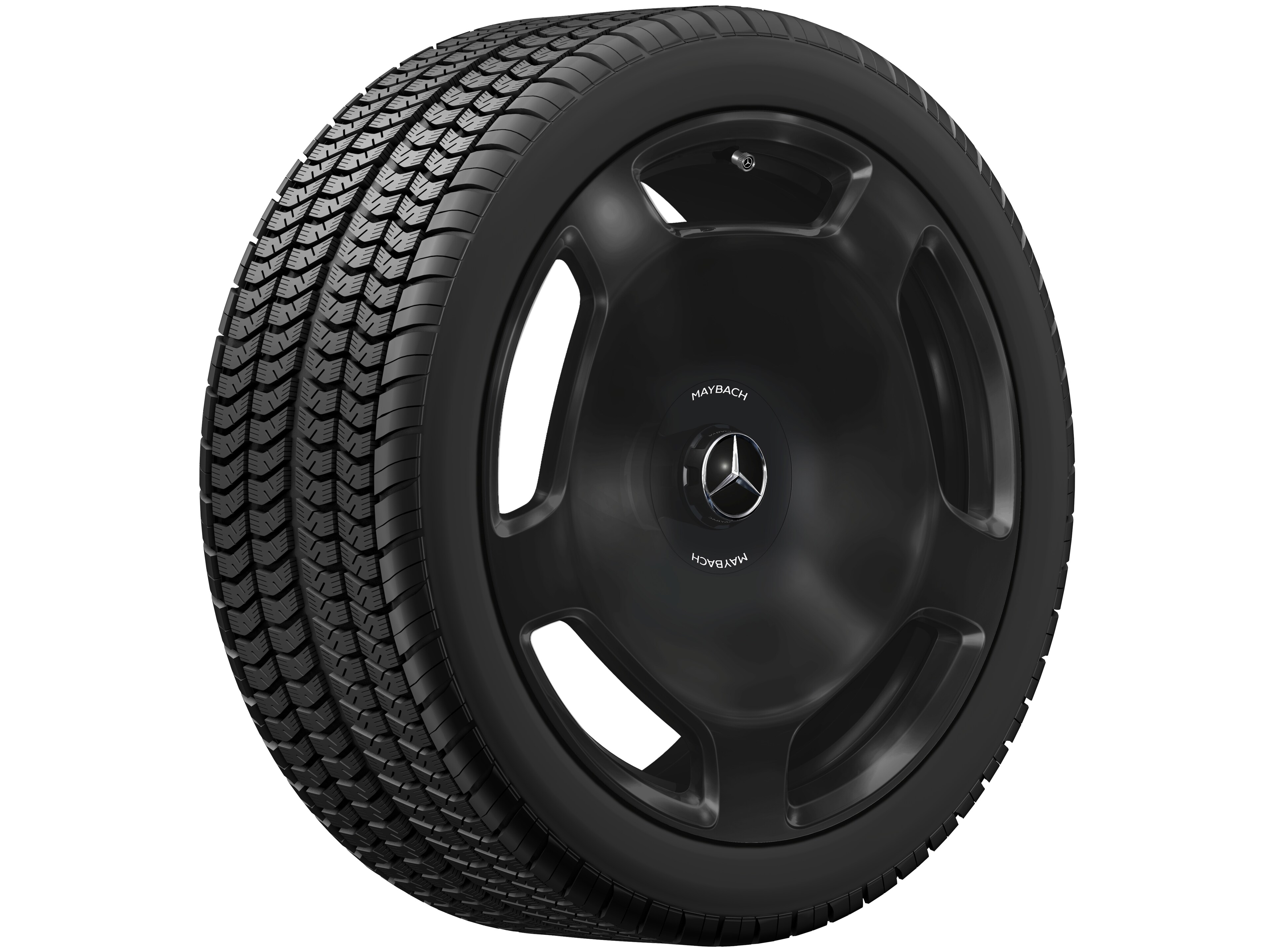 5-hole wheel, 50.8 cm (20-inch) - 10 J x 20 ET 48,1, black