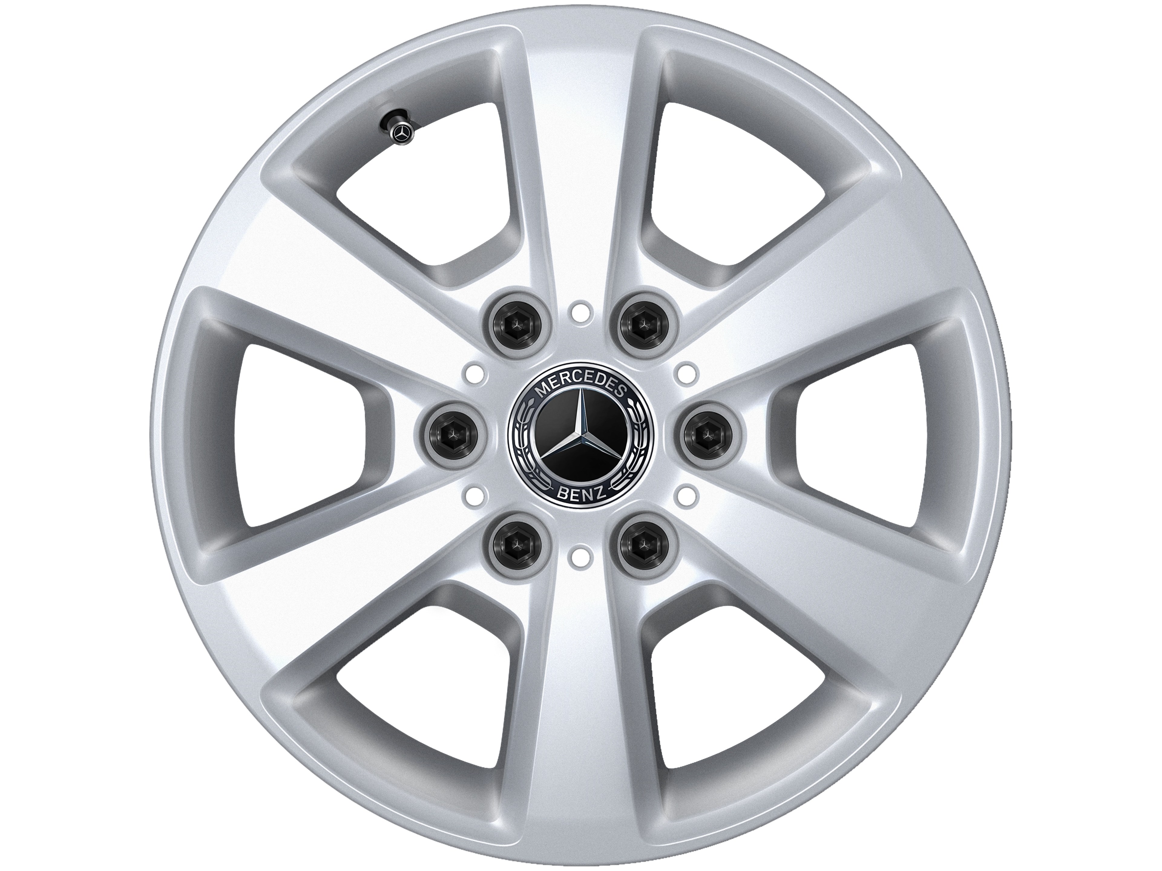 6-Speichen-Rad - 225/75 R16  121/120(122)R, 6,5 J x 16 ET 54