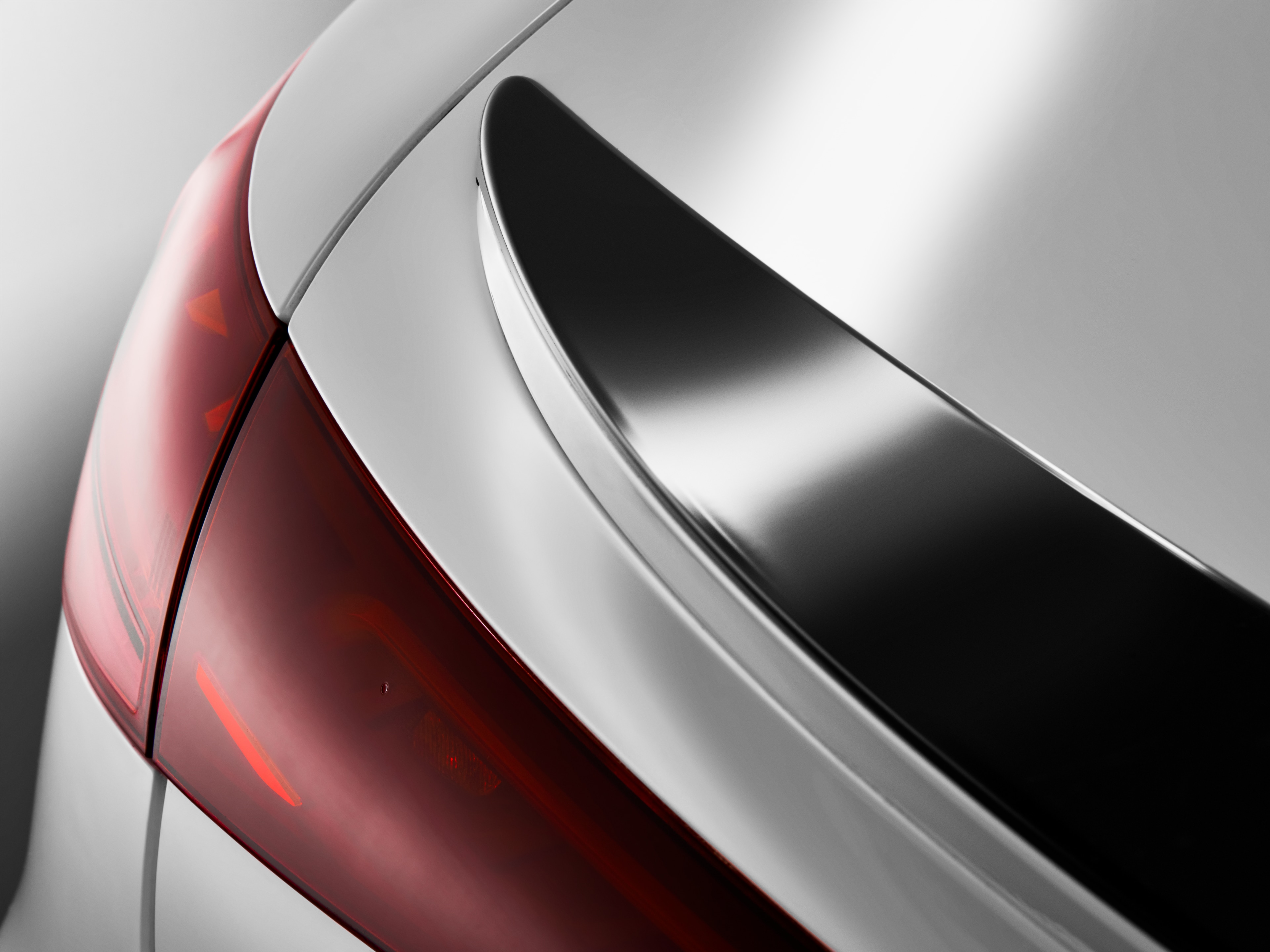 Rear spoiler - Polyurethane, primed
