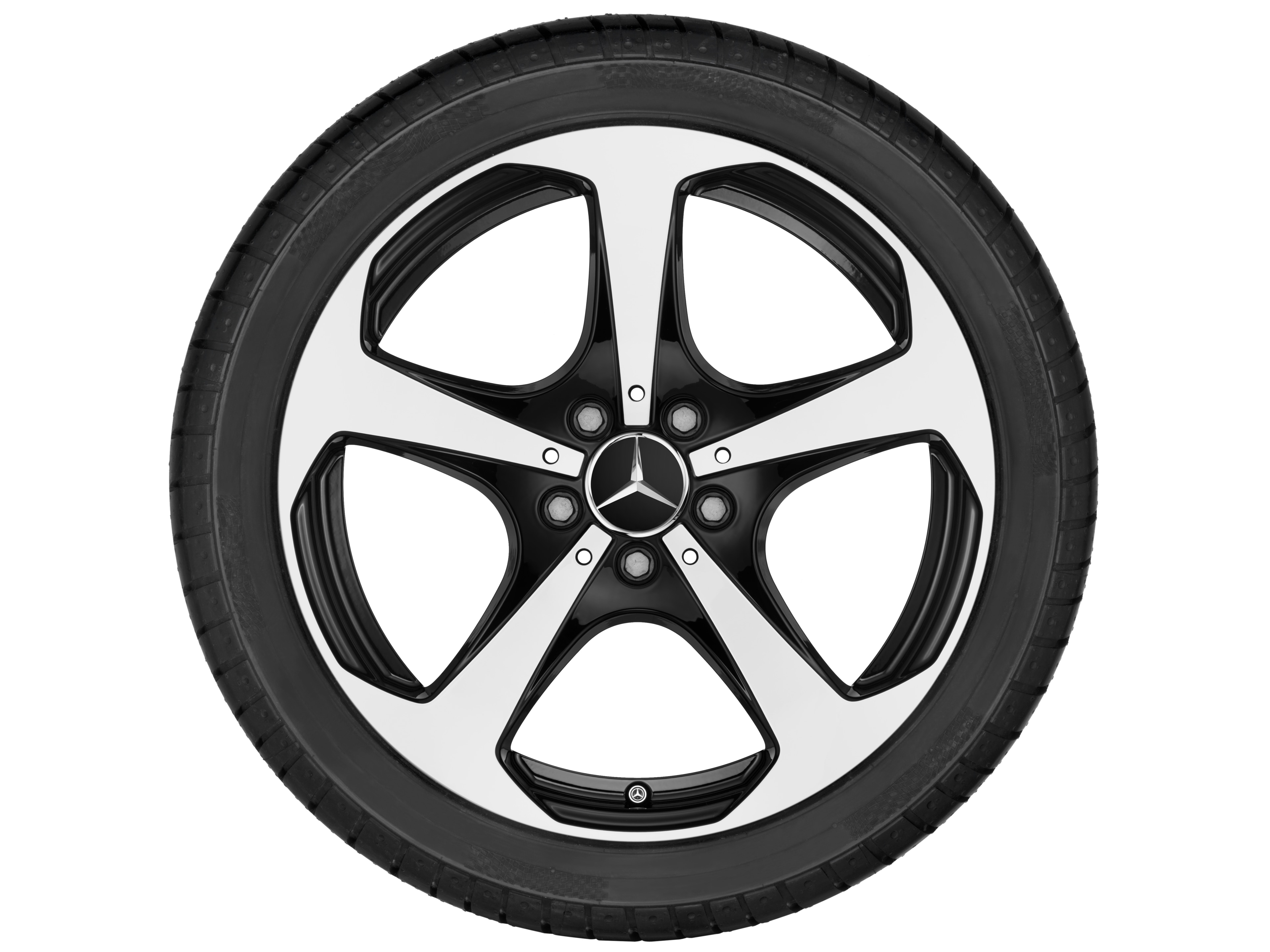 5-spoke wheel, 45.7 cm (18-inch), High-sheen finish - 8,5 J x 18 ET 56, black, high-sheen