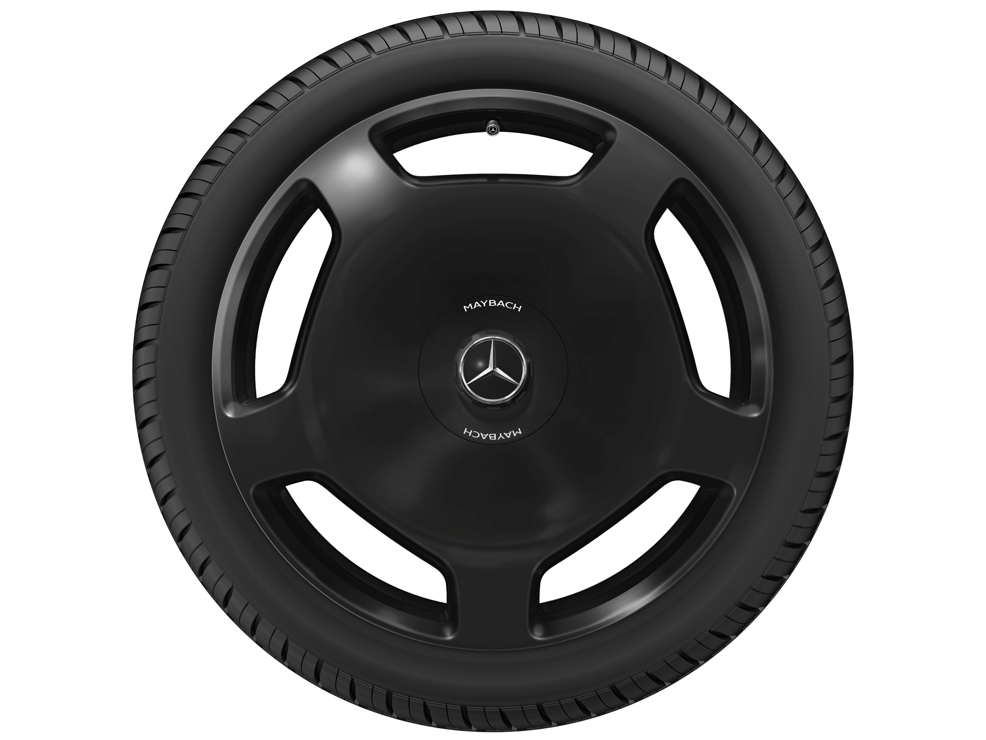 5-hole wheel, 50.8 cm (20-inch) - 10 J x 20 ET 48,1, black