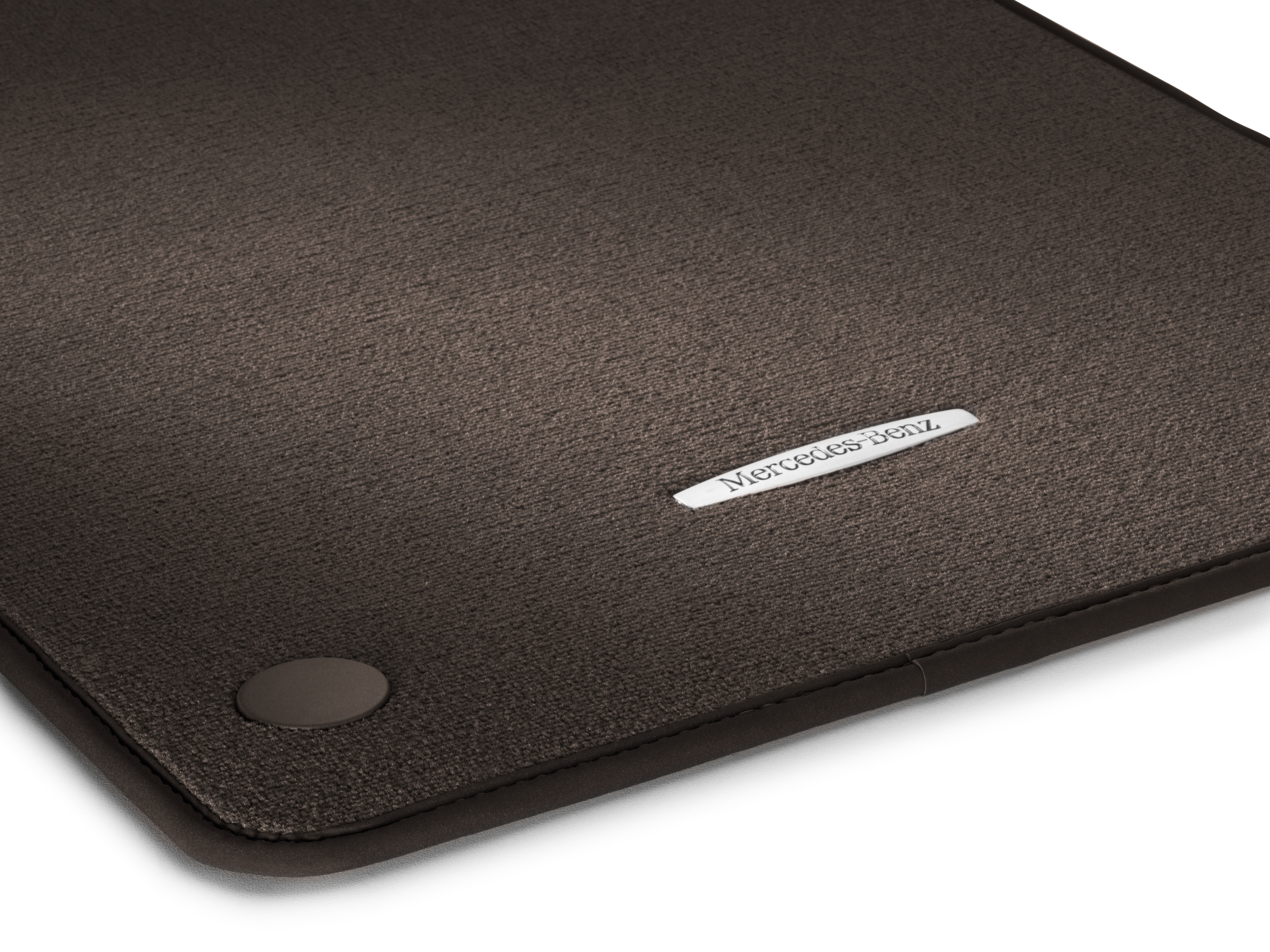 Velour floor mats CLASSIC, Set, Set of 4 - LHD, mocca brown
