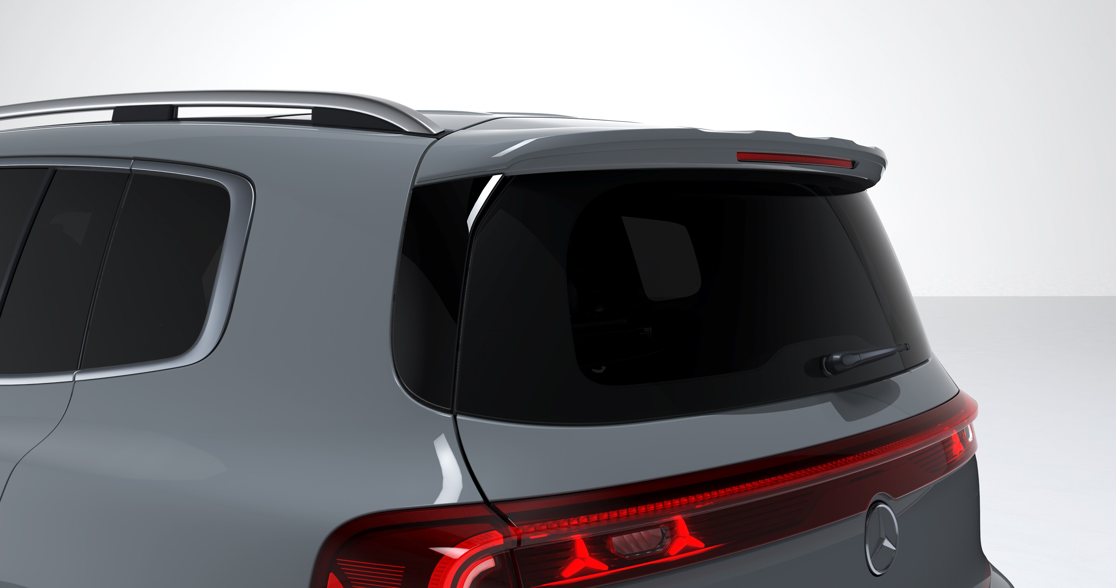 Roof spoiler - Plastic, primed